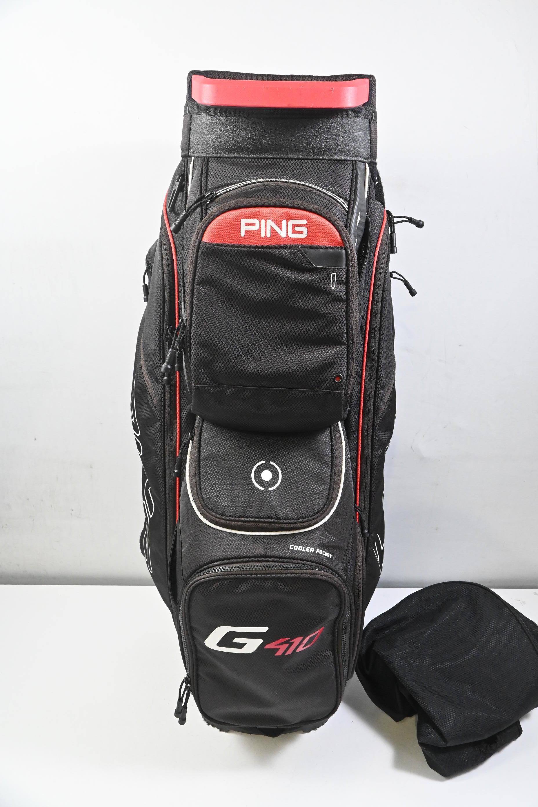 Ping Traverse G410 Cart Bag / 14-Way Divider / Black, Red