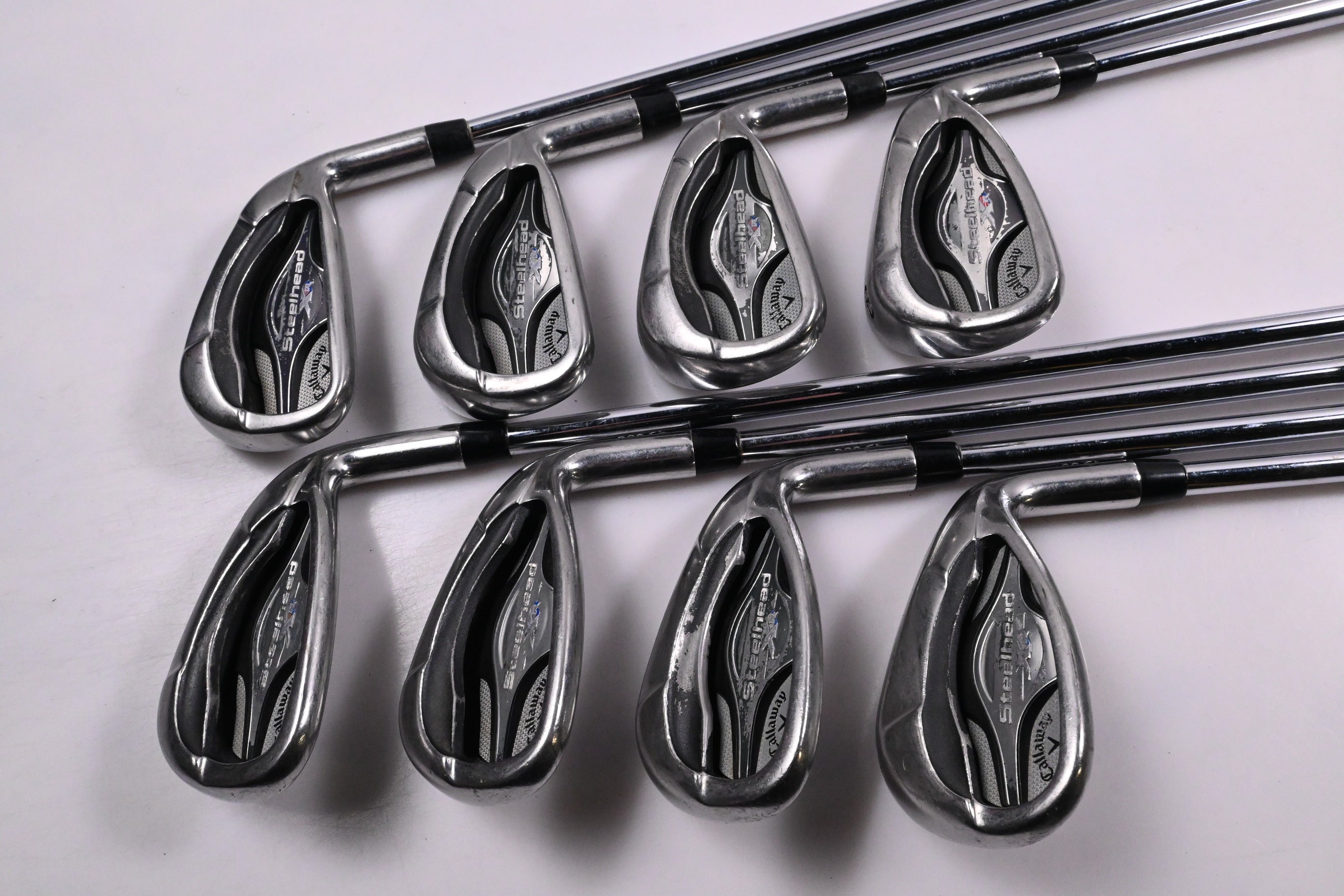 Callaway Steelhead XR Irons / 5-PW+AW+SW / Regular Flex True Temper Speedstep 88