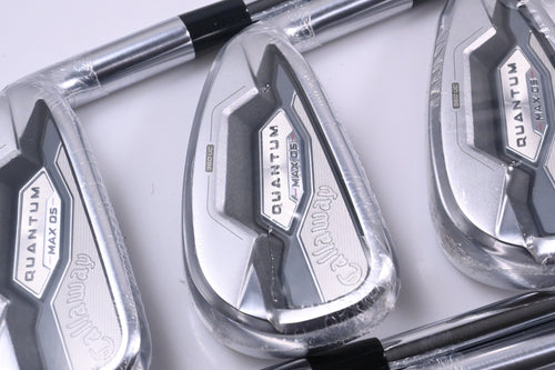 Callaway Quantum Max OS Irons / 5-PW / Regular Flex True Temper Elevate 85
