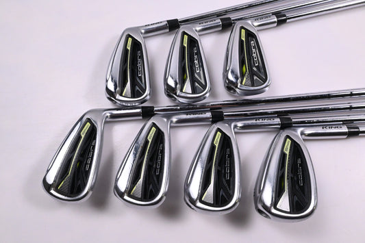 Cobra King Radspeed Irons / 5-PW+GW / Stiff Flex KBS Tour 90 Shafts