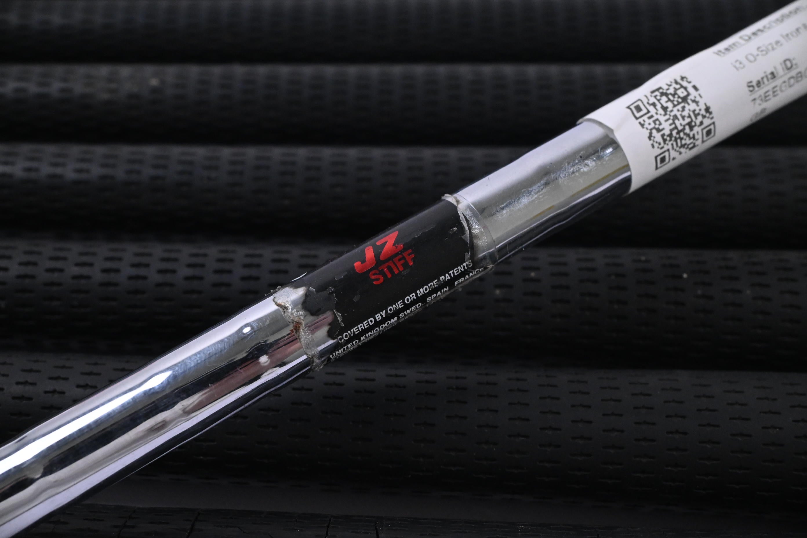 Ping i3 O-Size Irons / 3-PW+SW / Black Dot / Stiff Flex Ping Cushin JZ Shafts