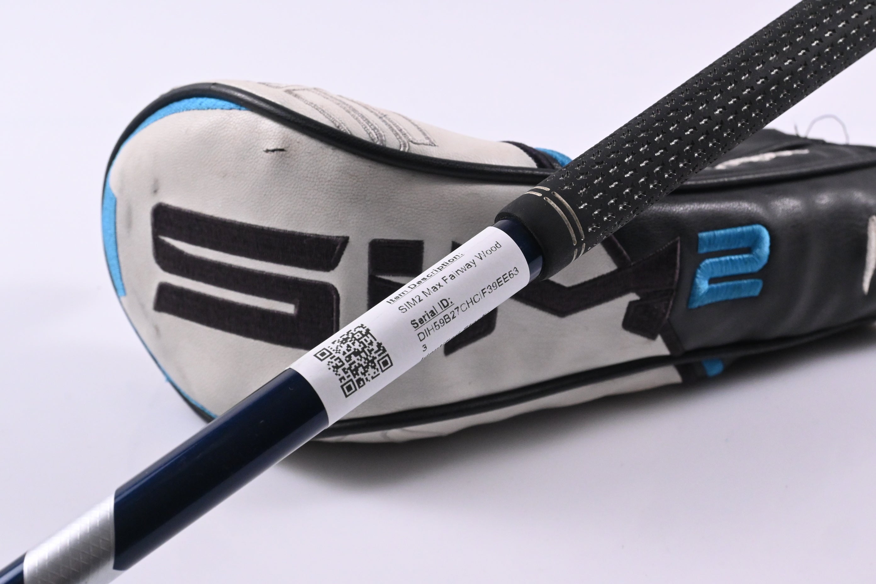 Left Hand Taylormade SIM2 Max #3 Wood / 15 Degree / Regular Flex Ventus Blue 5
