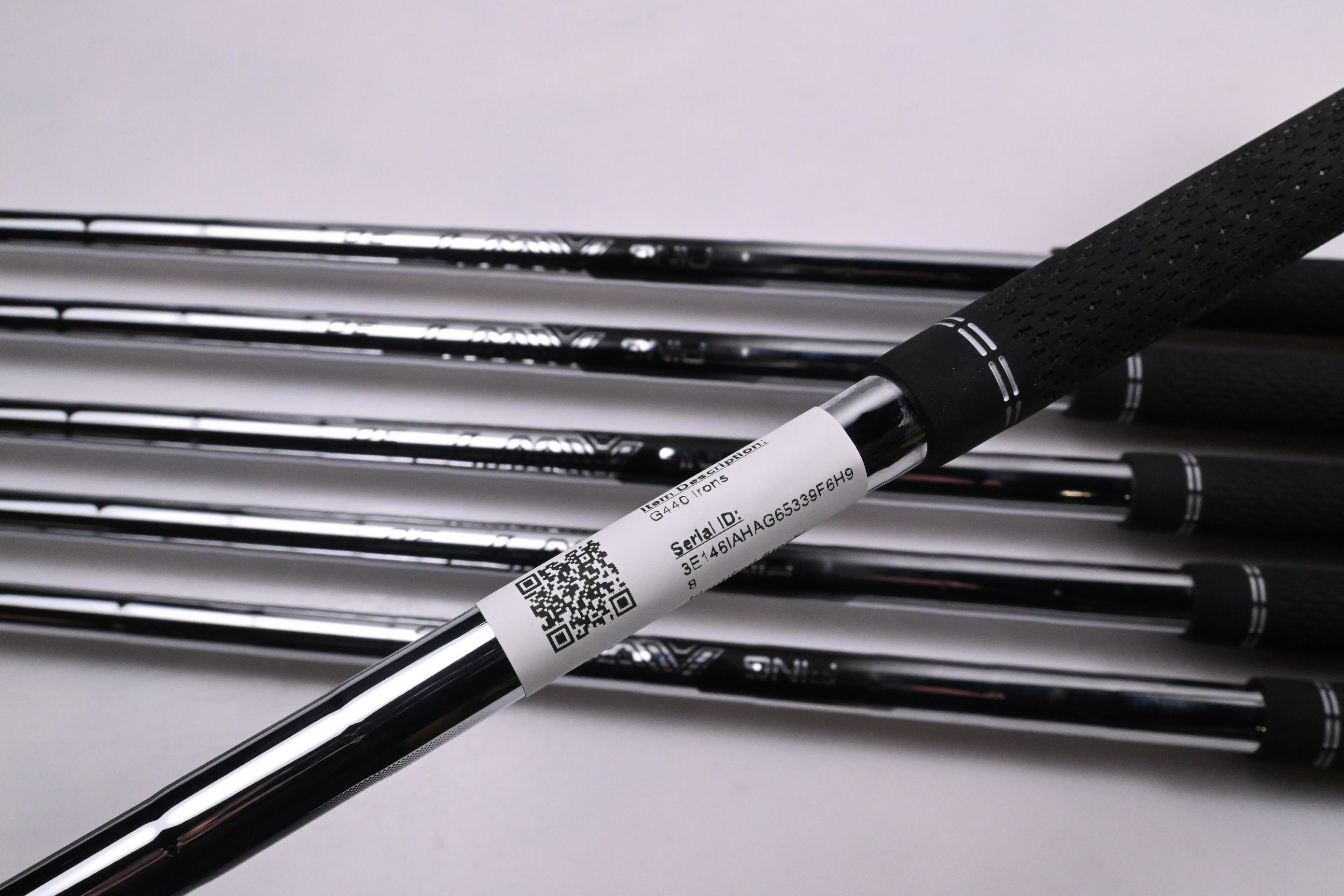 Ping G440 Irons / 6-PW+GW / Brown Dot / Regular Flex Ping AWT 3.0 Shafts