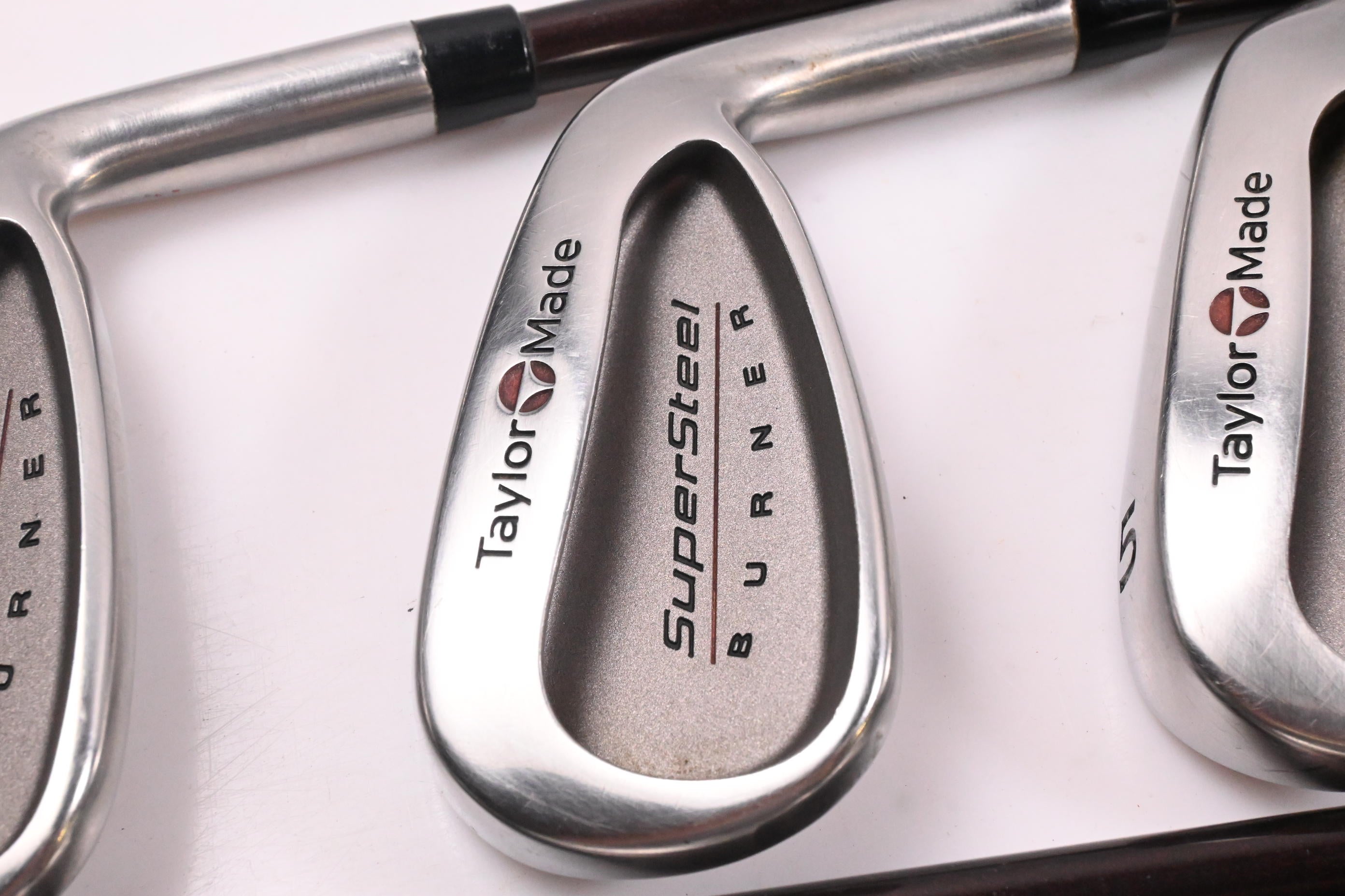 Taylormade Supersteel Irons / 3-PW+SW / Regular Flex Taylormade Bubble 80