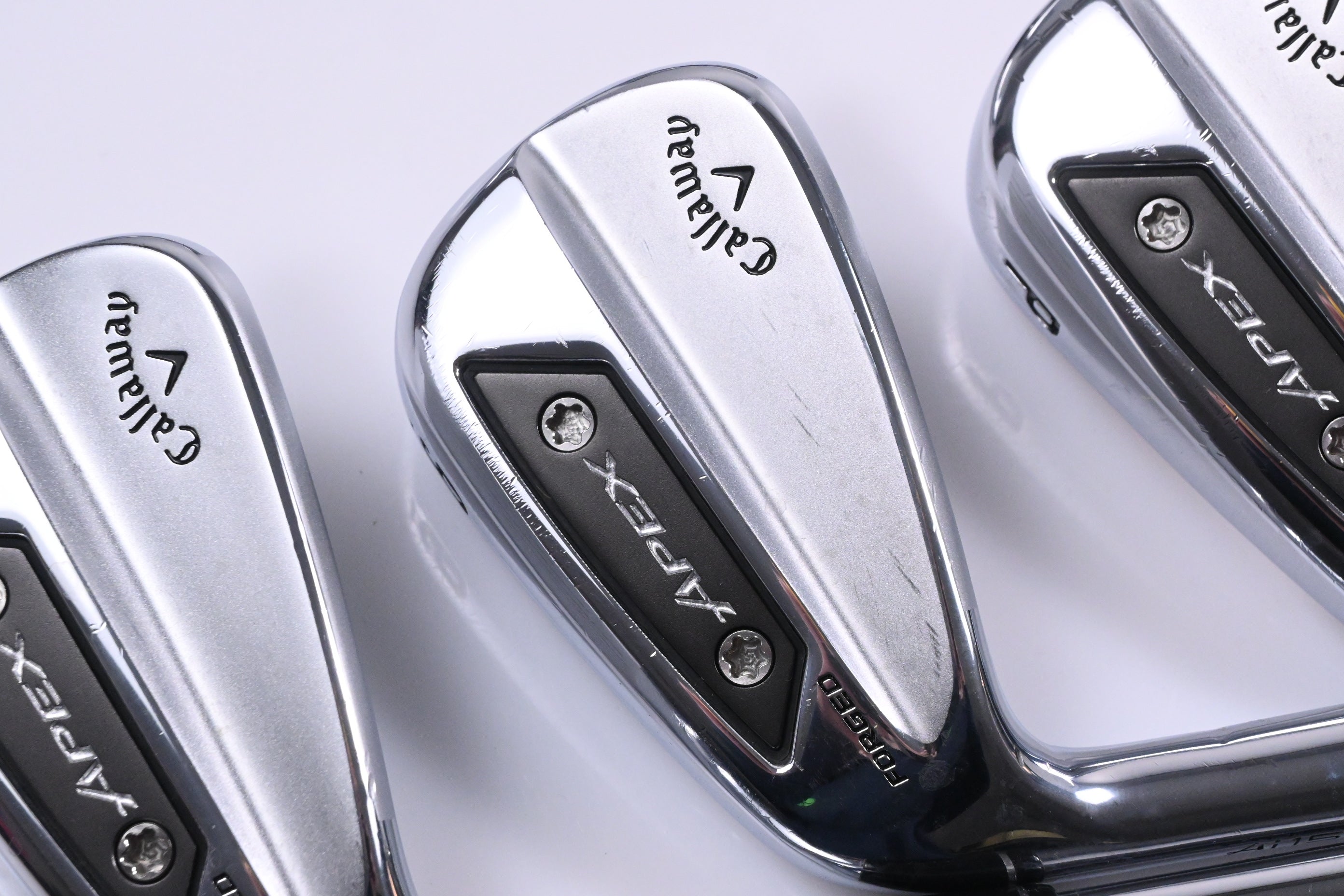 Left Hand Callaway Apex Ai150 Irons / 6-PW / Regular Flex KBS $-Taper 110 Shafts