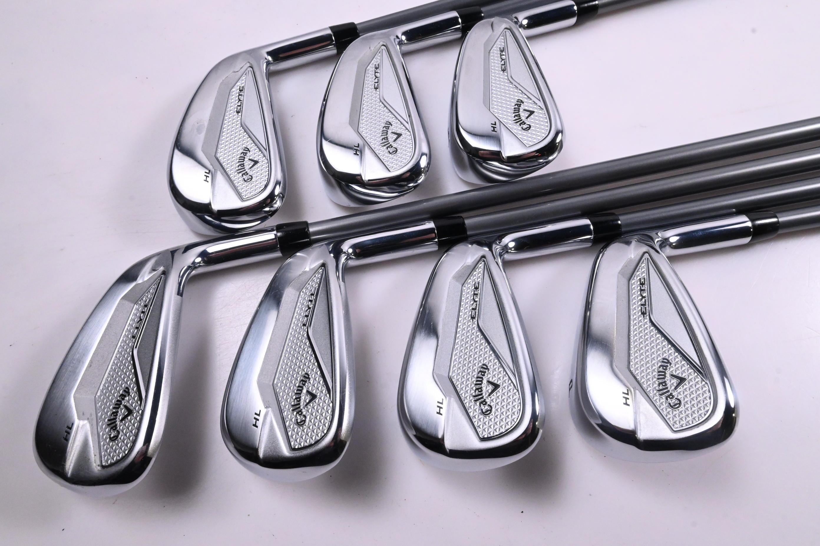 Callaway Elyte HL Irons / 4-PW / Senior Flex Denali Charcoal 50 Shafts