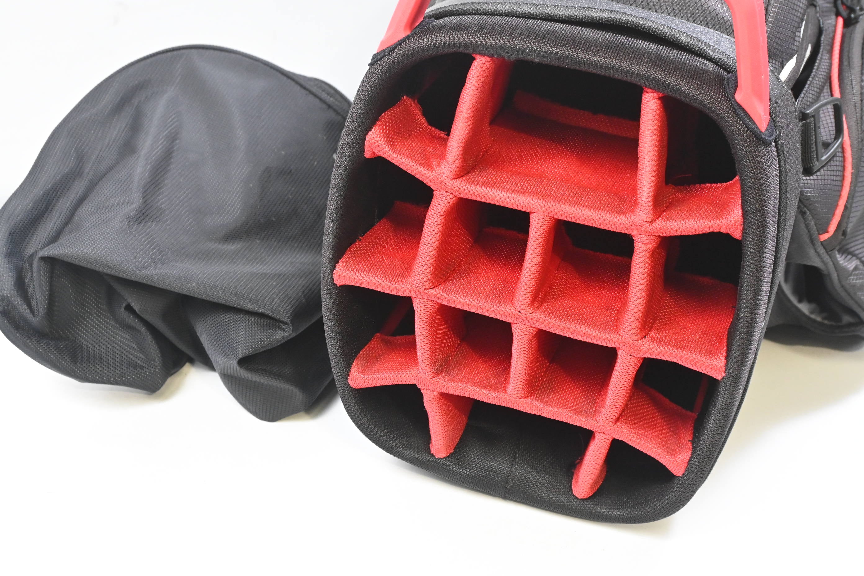 Ping Traverse G410 Cart Bag / 14-Way Divider / Black, Red