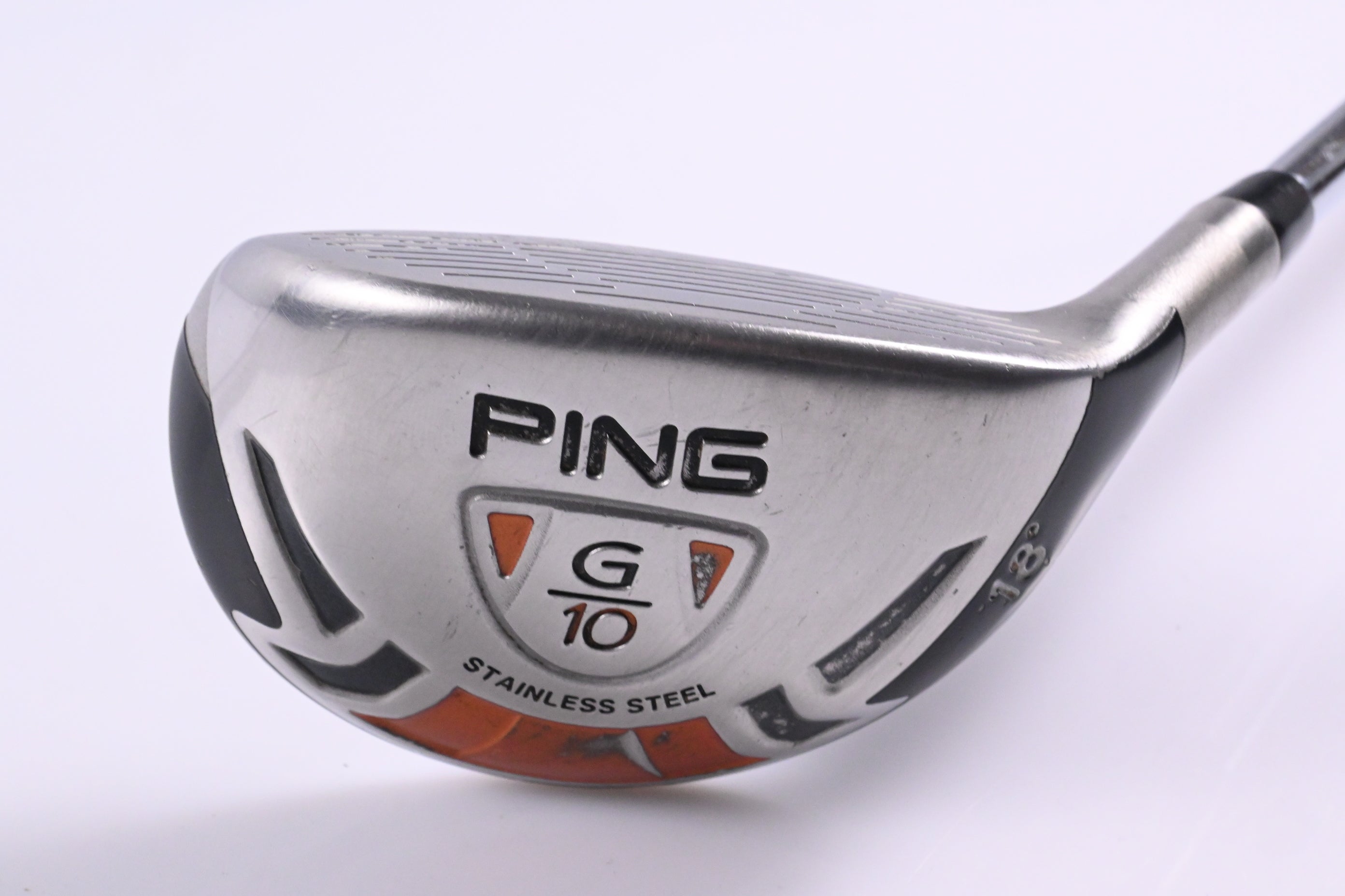Ping G10 #2 Hybrid / 18 Degree / Stiff Flex Steel Shaft