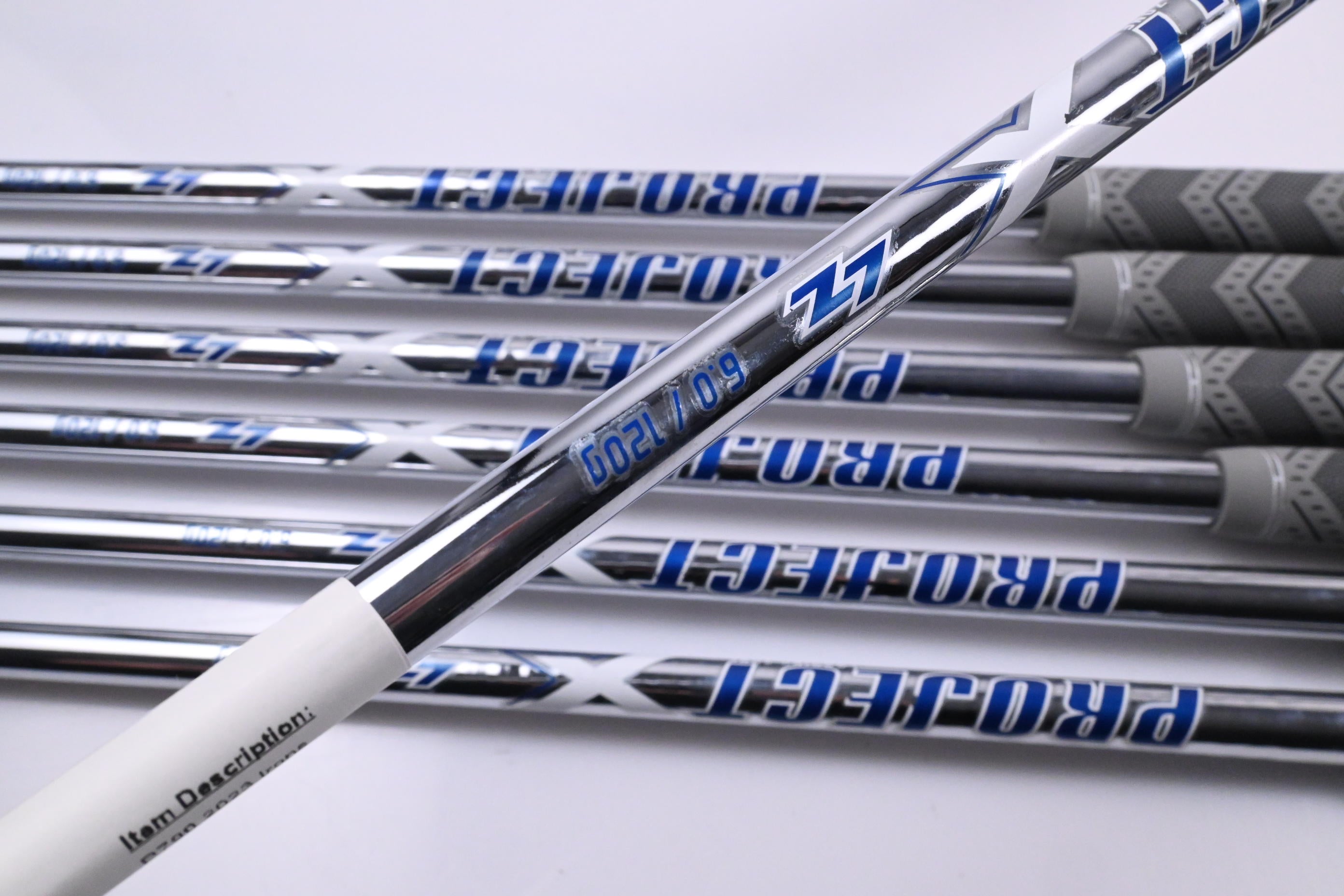 Taylormade P790 2023 Irons / 4-PW / Stiff Flex Project X LZ 120 Shaft
