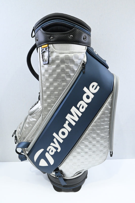Taylormade Qi10 Tour Bag / 6-Way Divider / Silver, Blue