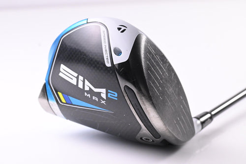 Taylormade SIM2 Max Driver / 9 Degree / X-Flex HZRDUS Smoke RDX Green 75 Shaft