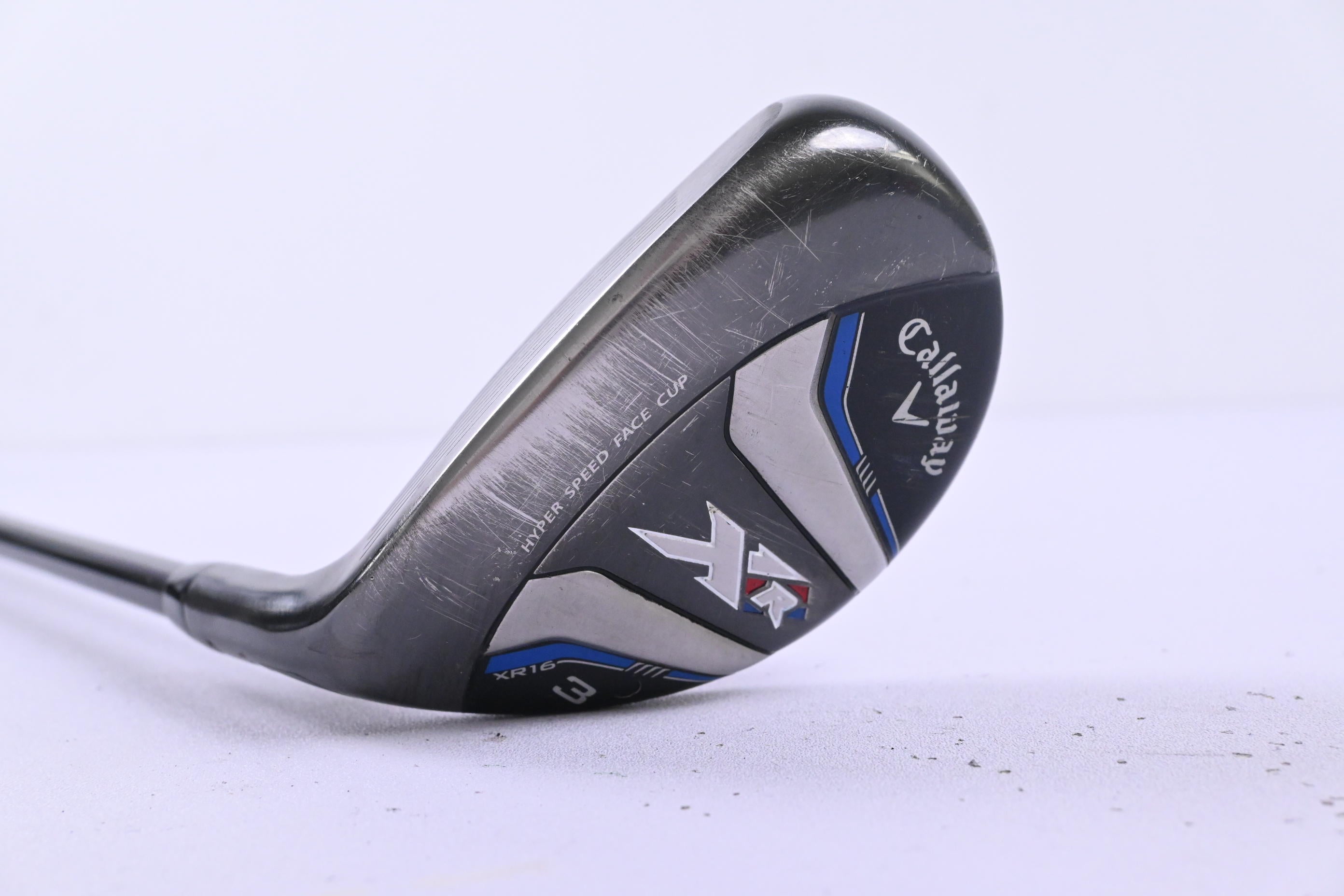Left Hand Callaway XR16 OS #3 Hybrid / 19 Degree / Stiff Flex Fubuki AT60 Shaft