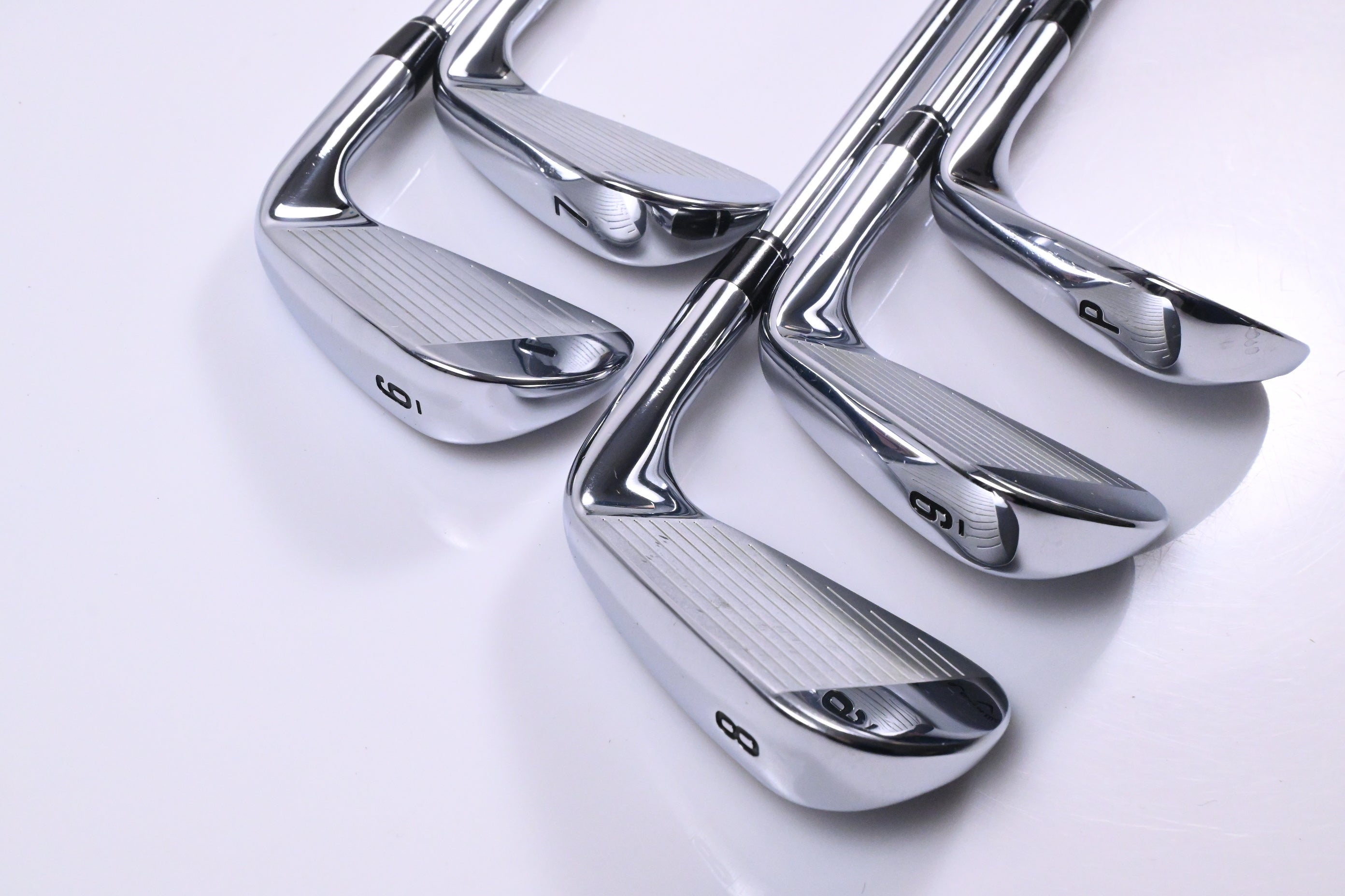 Left Hand Callaway Apex Ai150 Irons / 6-PW / Regular Flex KBS $-Taper 110 Shafts