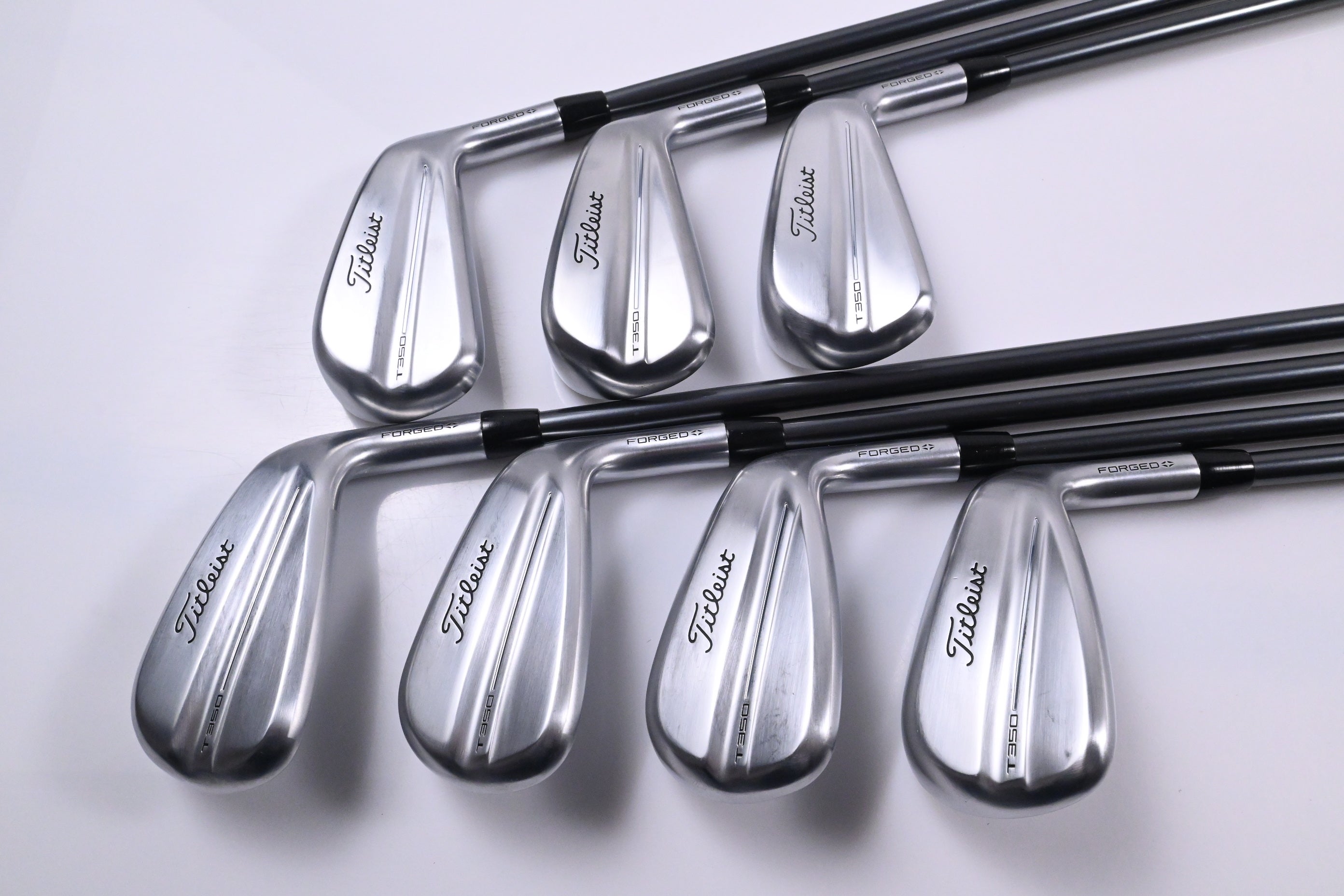 Titleist T350 2025 Irons / 5-PW+48° / Regular Flex MMT Speedmesh 65 Shafts