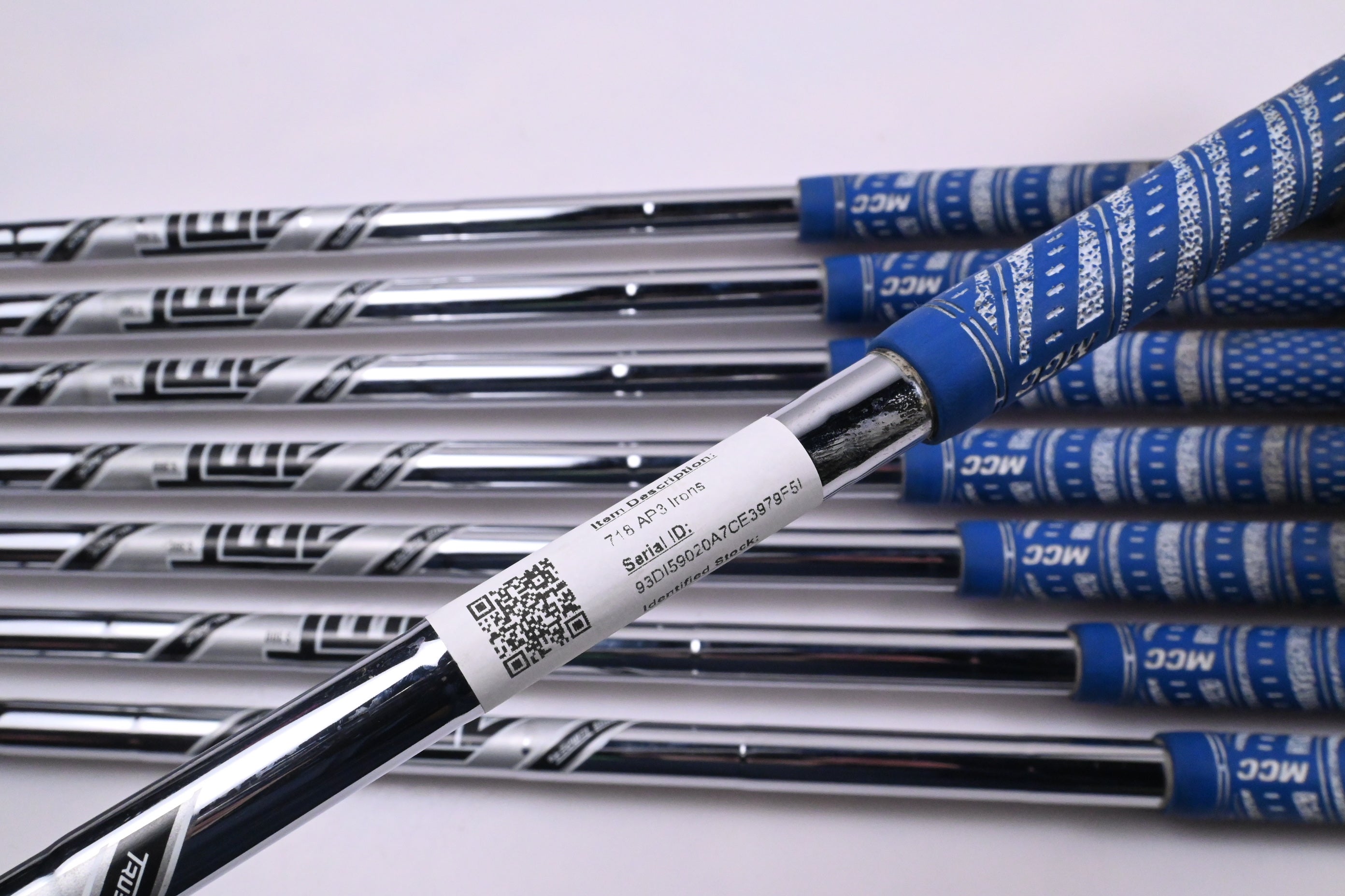 Titleist 718 AP3 Irons / 4-PW-48° / Stiff Flex AMT Black S300 Shafts