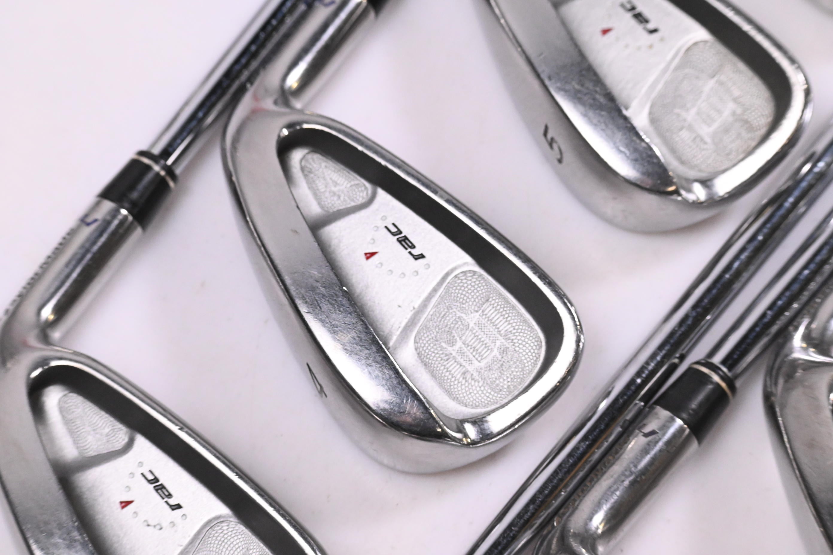 Taylormade RAC HT Irons / 3-PW+GW+SW / Stiff Flex N.S.Pro 850GH / No #7 Iron