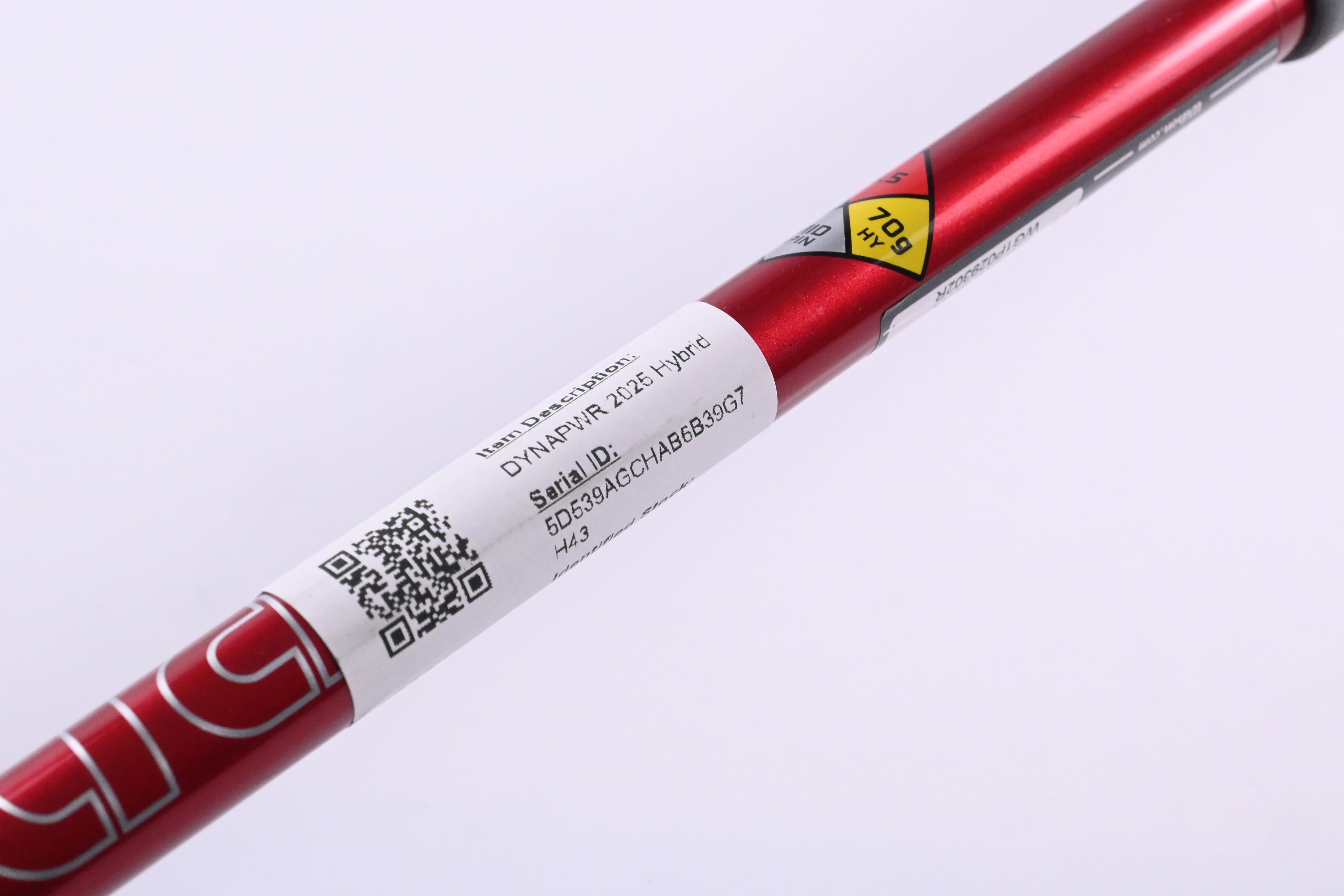 Wilson DYNAPWR 2025 #4 Hybrid / 22 Degree / Regular Flex HZRDUS Smoke Red RDX 70