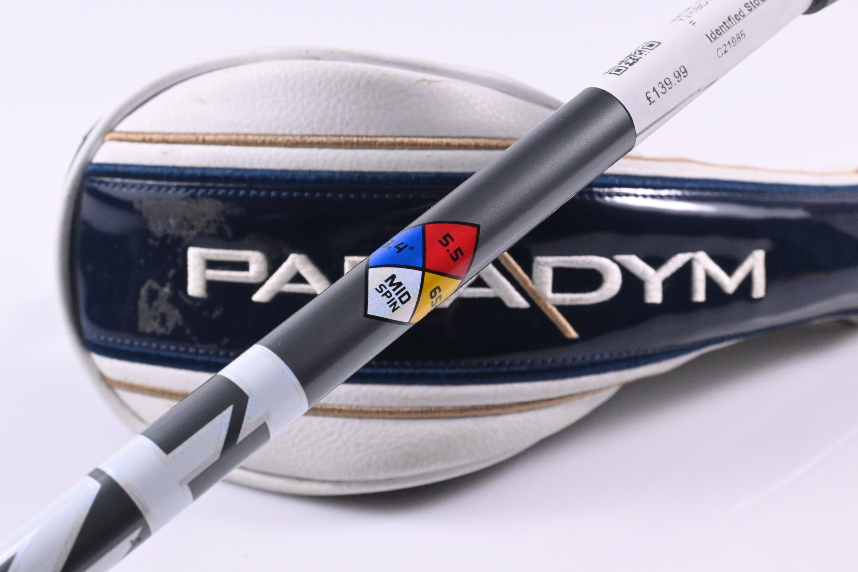 Callaway Paradym #4 Hybrid / 21 Degree / Regular Flex HZRDUS Gen4 Silver 65