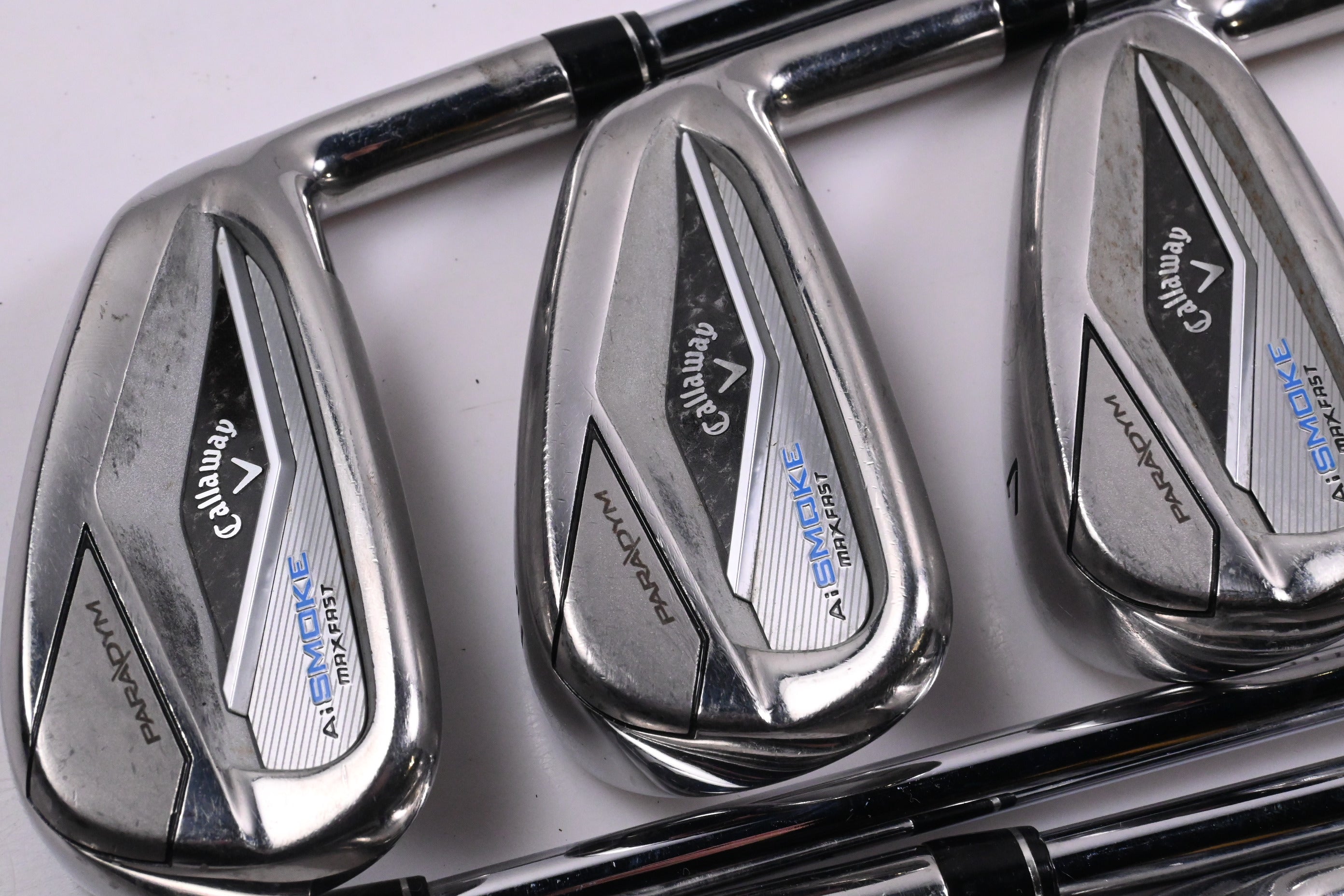 Callaway Paradym Ai Smoke Max Fast Irons / 5-PW+AW / Regular Flex Elevate MPH 85