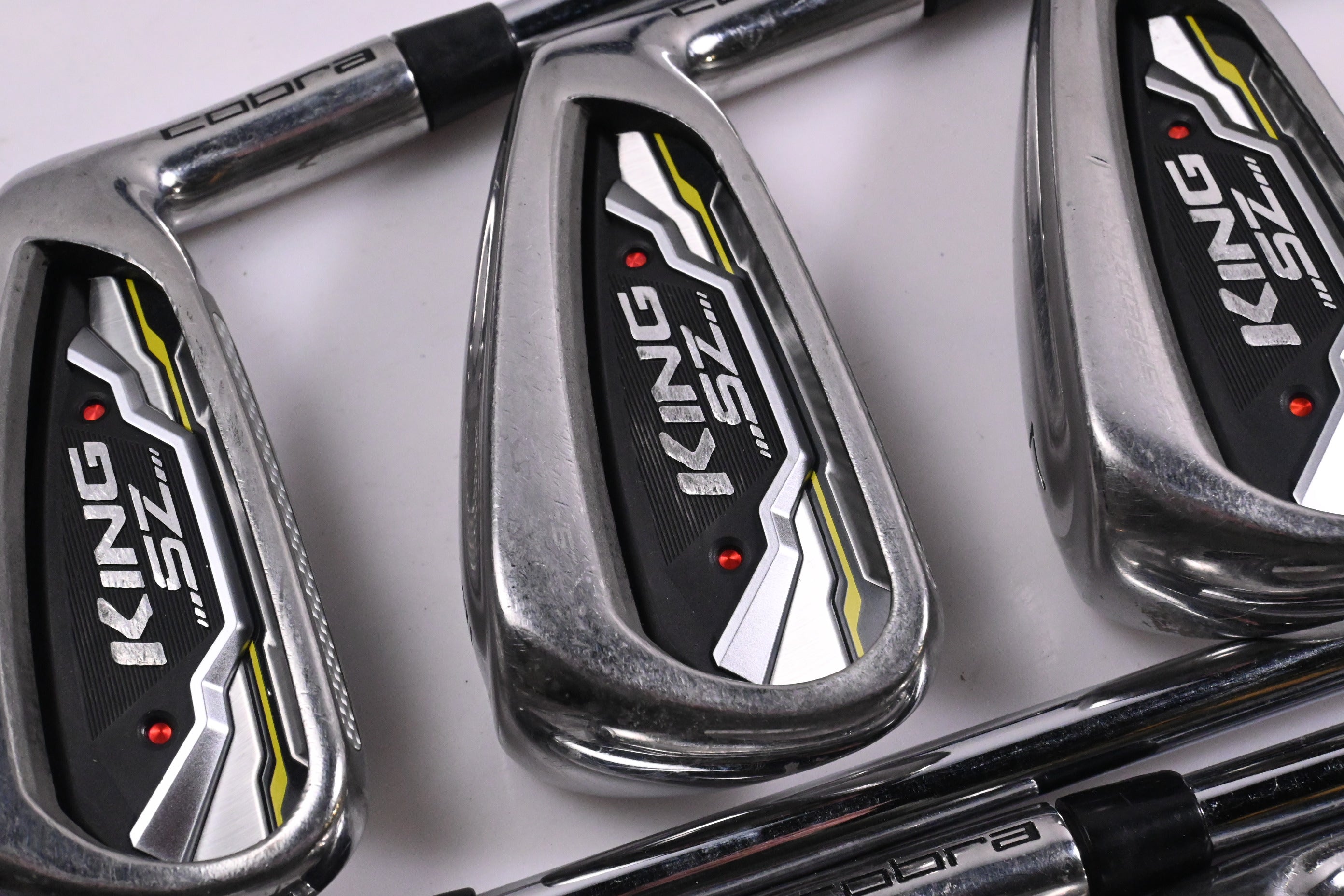 Cobra King Speedzone Irons / 5-PW+GW / Stiff Flex Cobra Steel Shafts