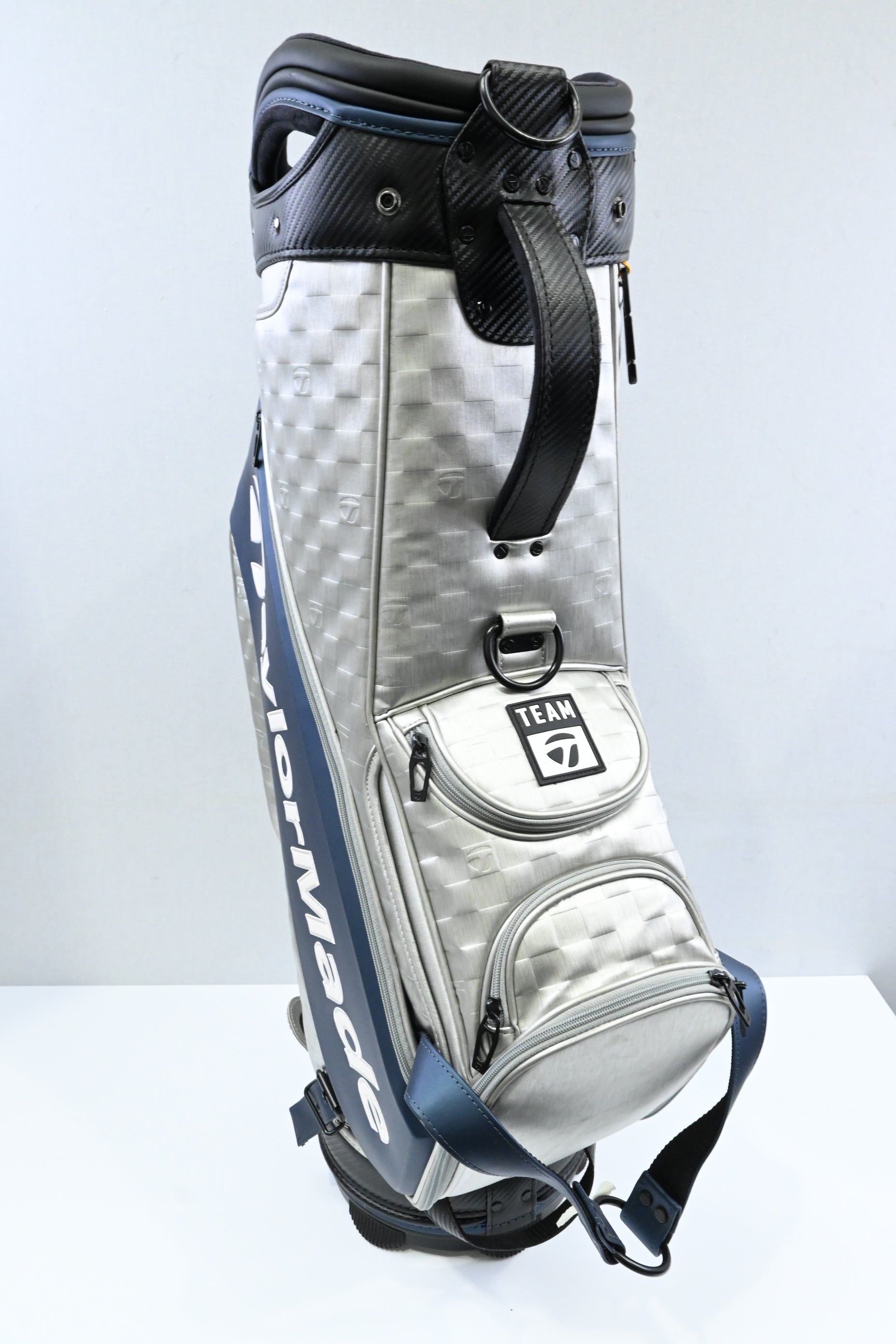 Taylormade Qi10 Tour Bag / 6-Way Divider / Silver, Blue