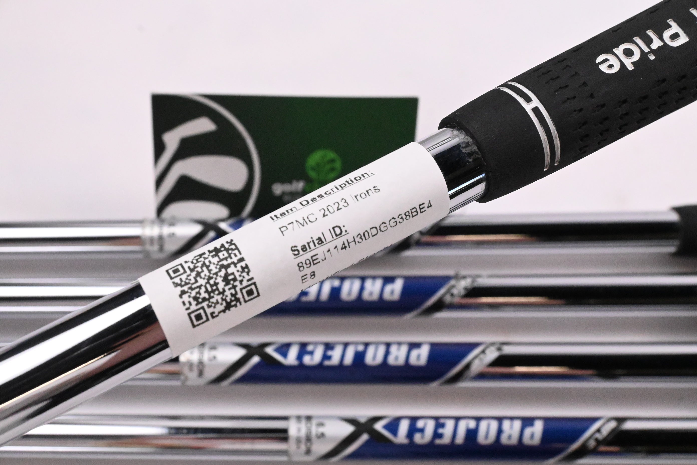 Taylormade P7MC 2023 Irons / 4-9i / X-Flex Project X Shafts