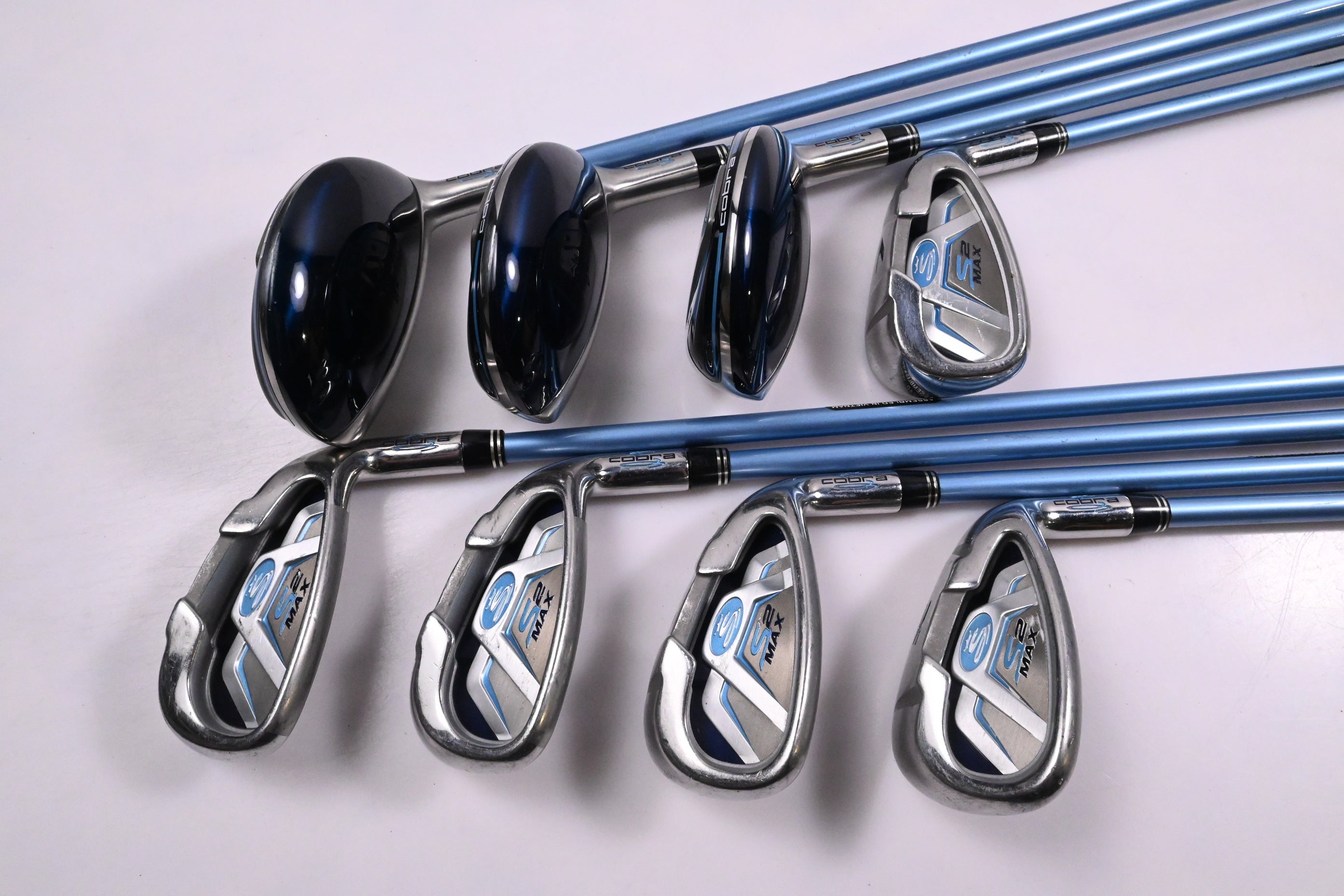 Cobra S2 Max Irons / 4-PW+SW / Ladies Flex Aldila DVS 50 Shafts