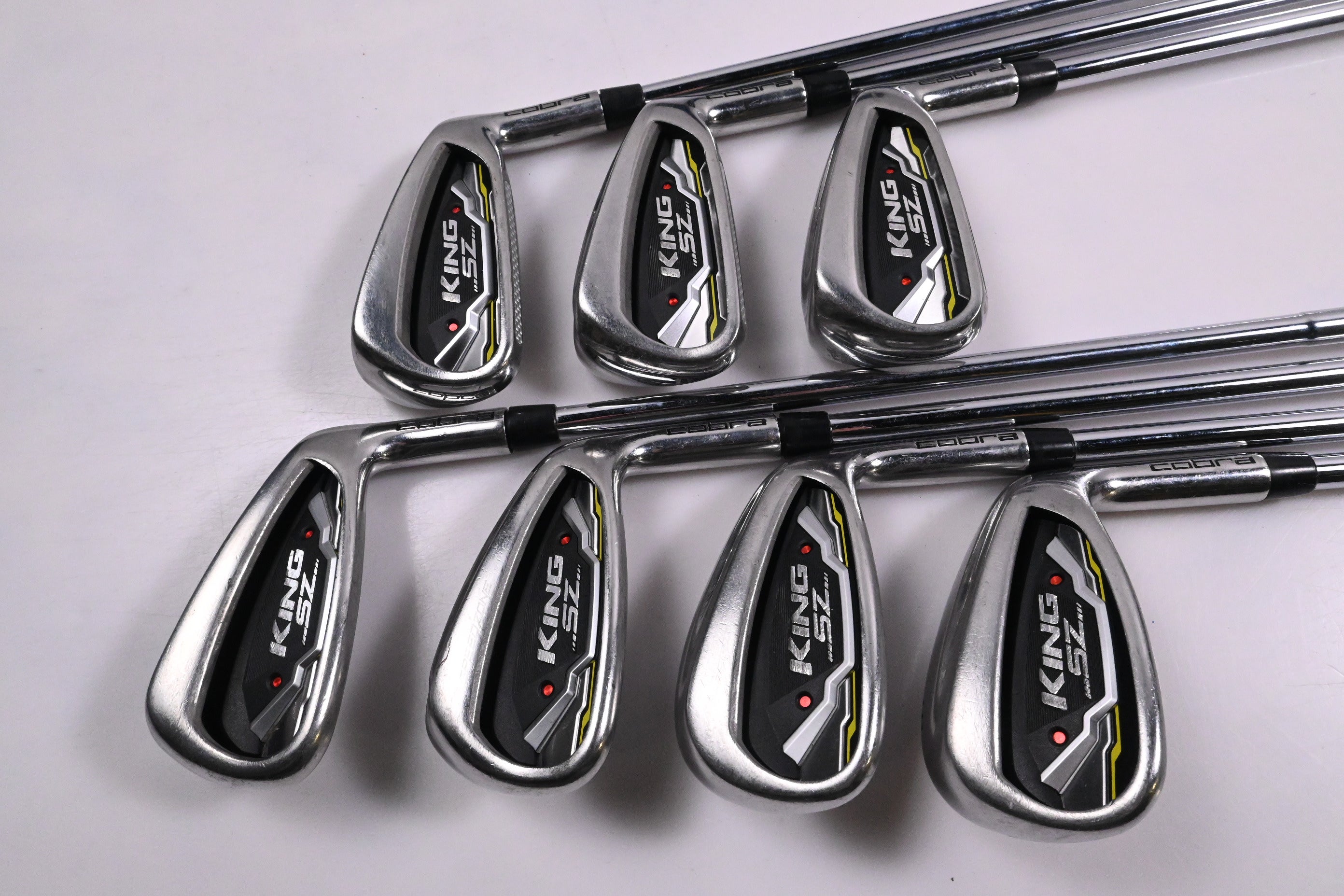 Cobra King Speedzone Irons / 5-PW+GW / Stiff Flex Cobra Steel Shafts