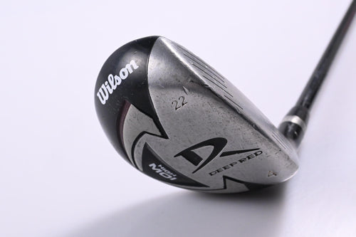 Wilson Deep Red #4 Hybrid / 22 Degree / Stiff Flex Wilson Deep Red Shaft