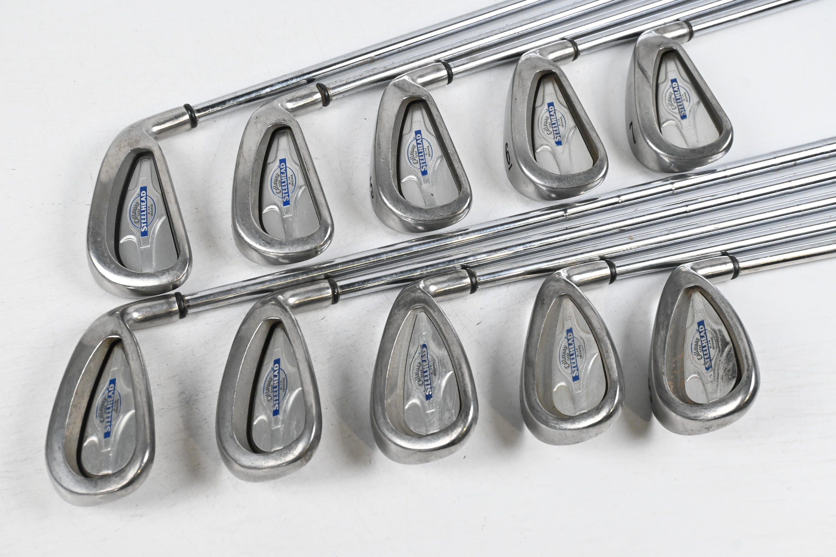 Callaway X-14 Irons / 3-PW+GW+SW / Regular Flex Callaway Steelhead Shafts