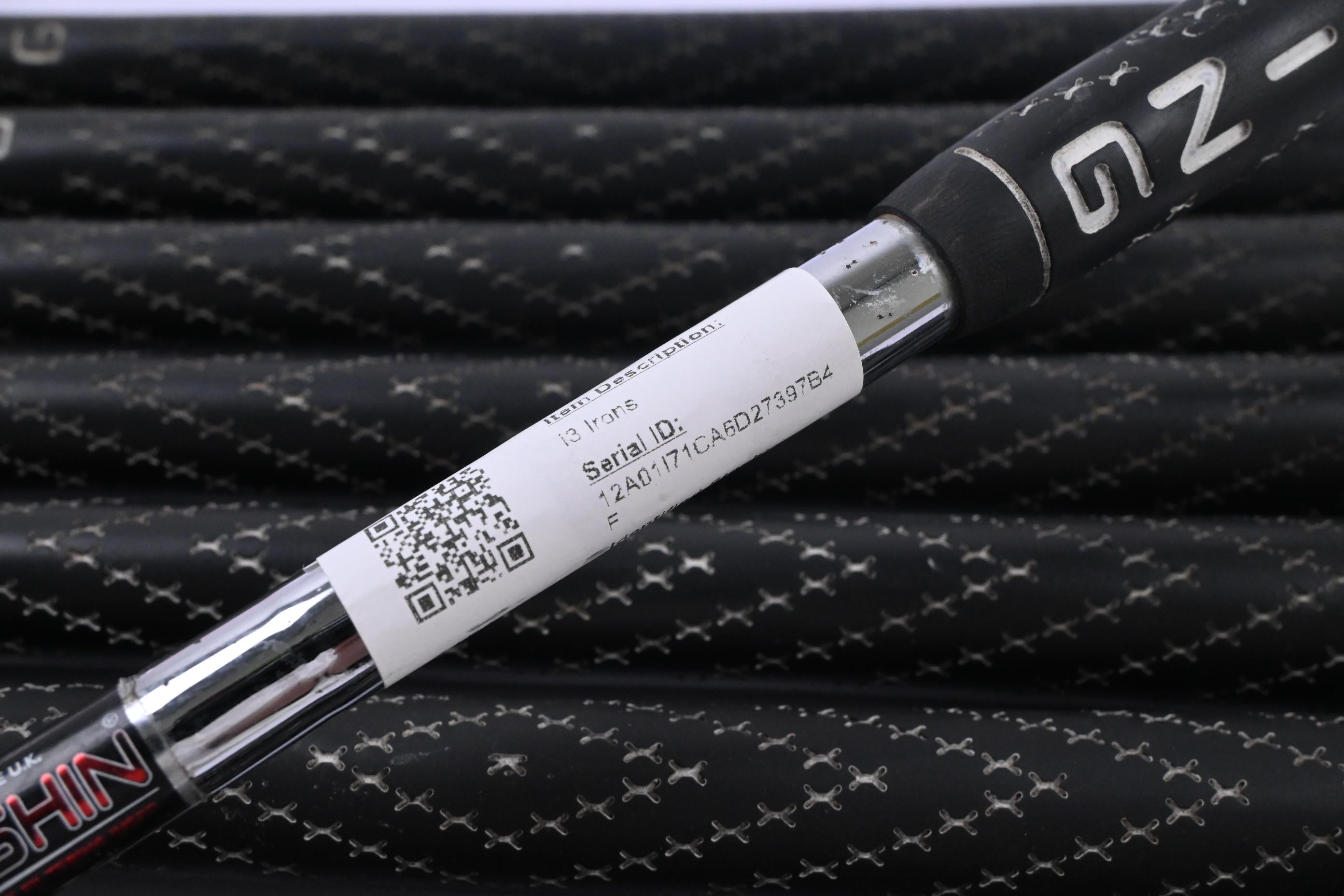Ping i3 Irons / 3-PW+SW / Brown Dot / Stiff Flex Ping Cushin JZ Shafts
