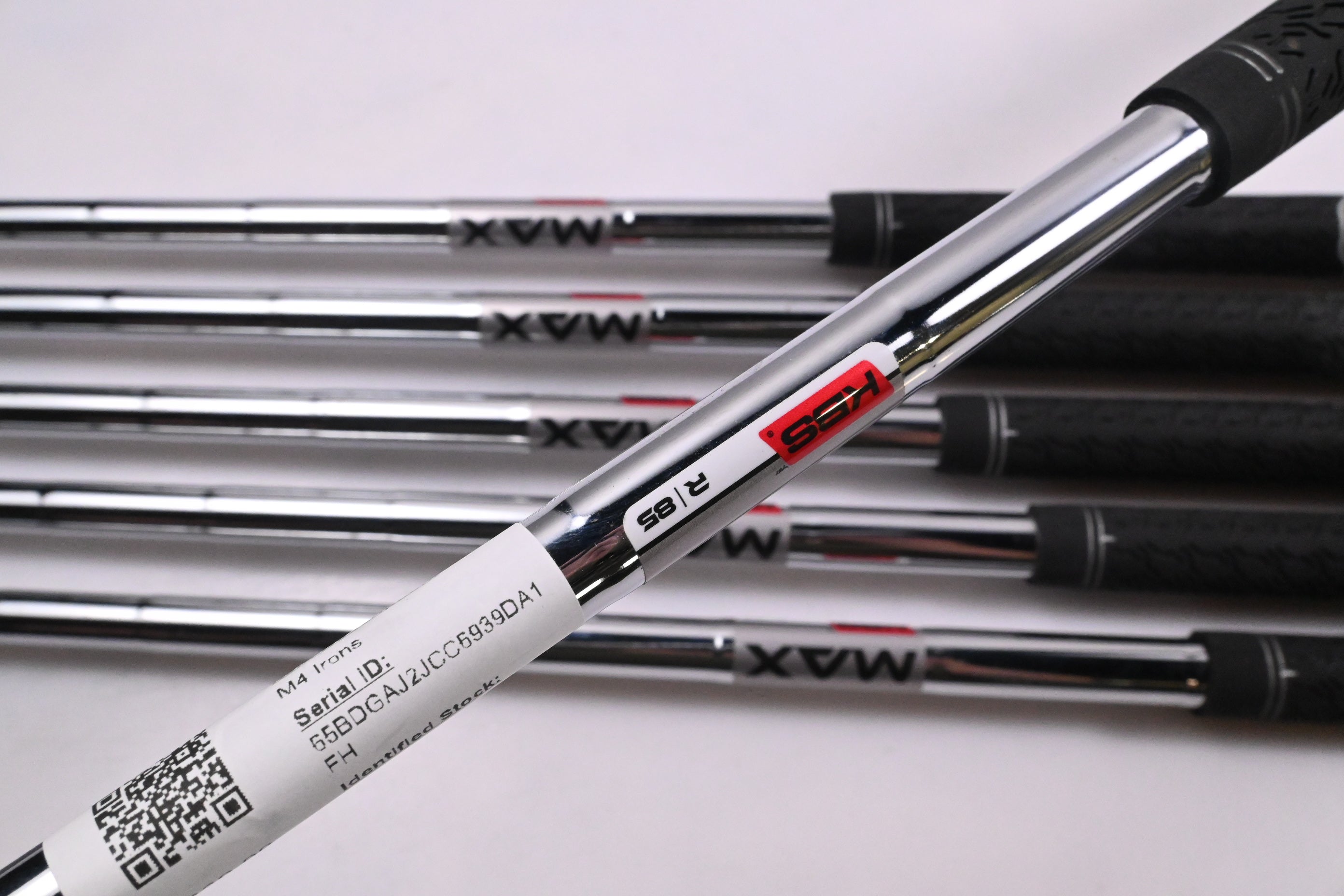 Taylormade M4 Irons / 5-PW / Regular Flex KBS MAX 85 Shafts