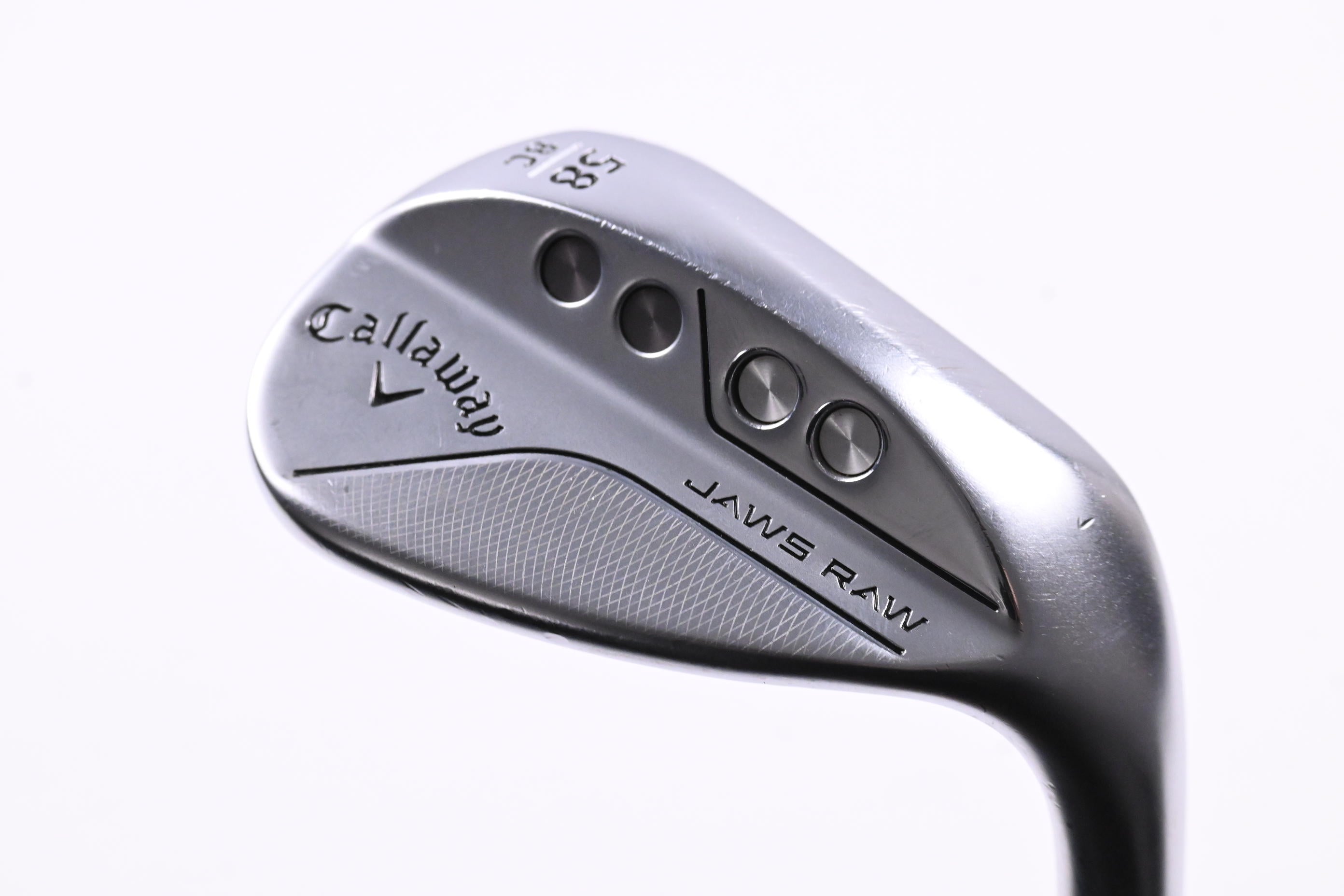 Callaway Jaws Raw Lob Wedge / 58 Degree / Stiff Flex Dynamic Gold S200 Shaft
