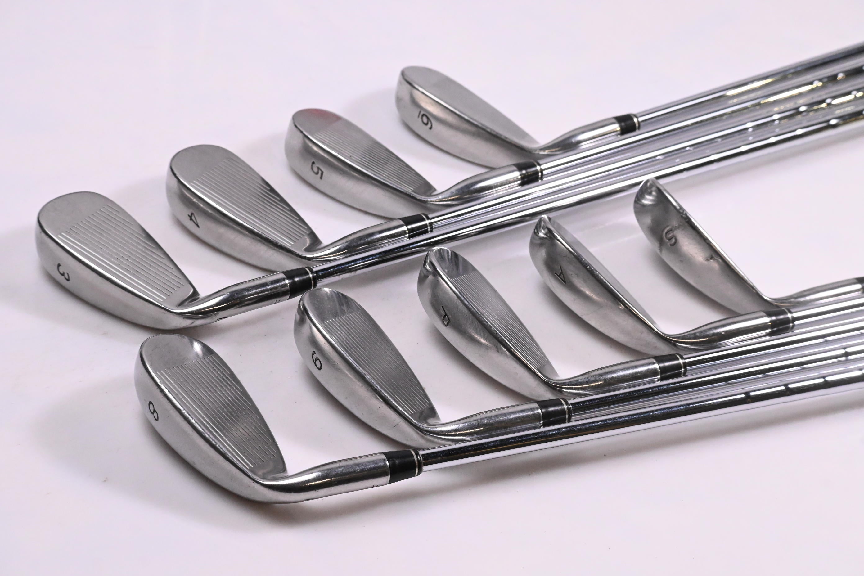 Taylormade RAC HT Irons / 3-PW+GW+SW / Stiff Flex N.S.Pro 850GH / No #7 Iron
