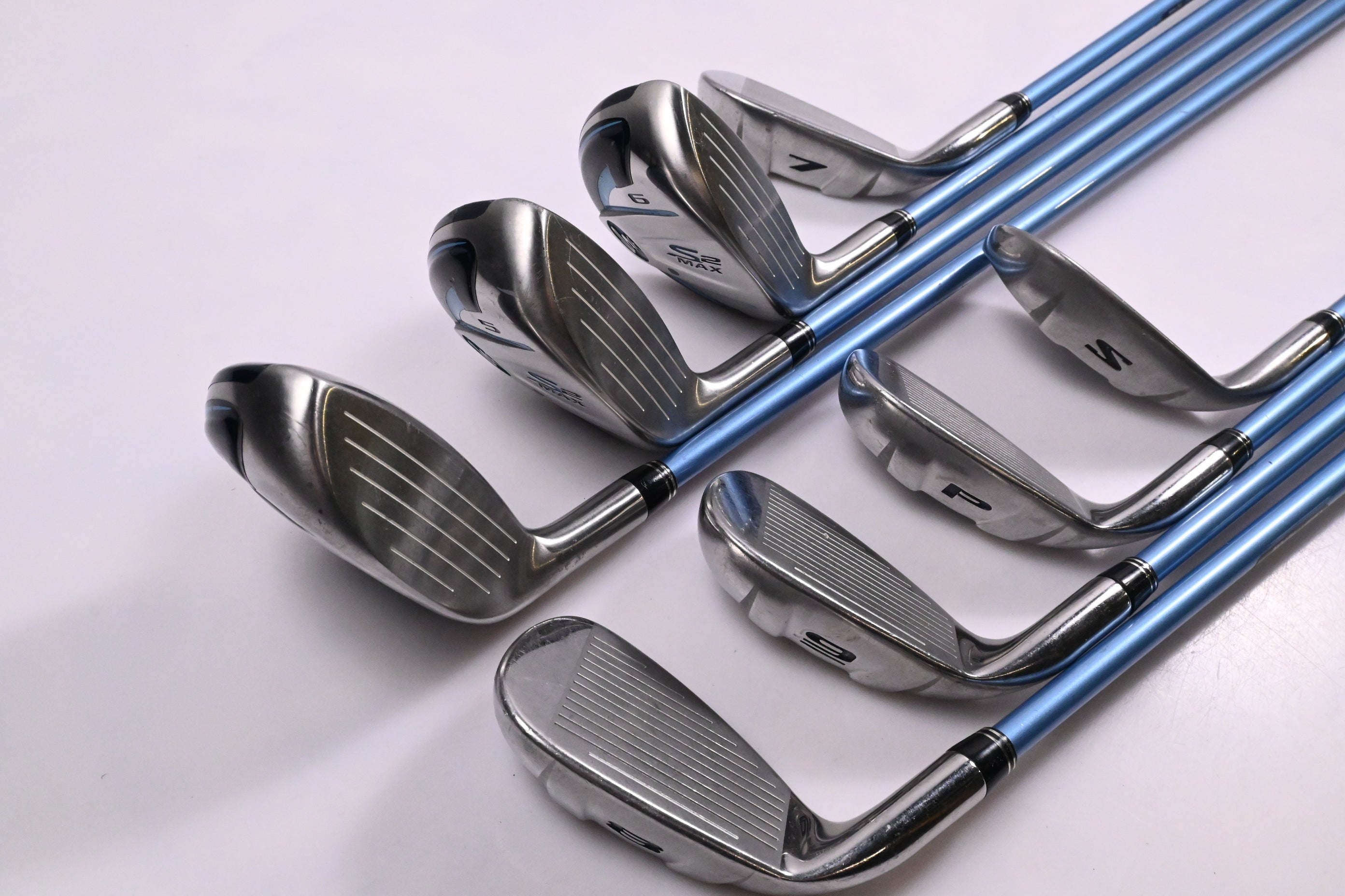 Cobra S2 Max Irons / 4-PW+SW / Ladies Flex Aldila DVS 50 Shafts