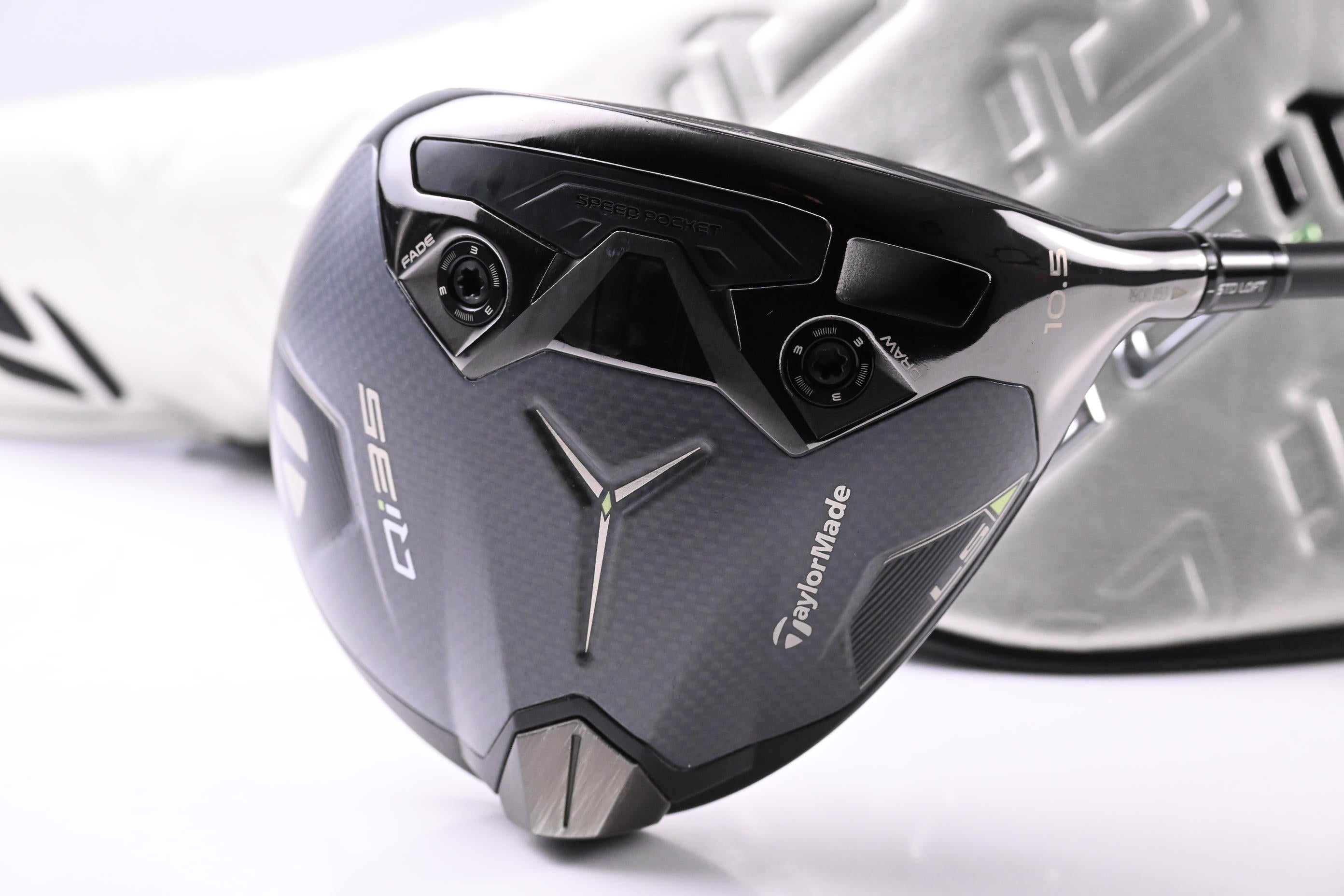 Taylormade Qi35 LS Driver / 10.5 Degree / Stiff Flex Reax Blue 60 Shaft