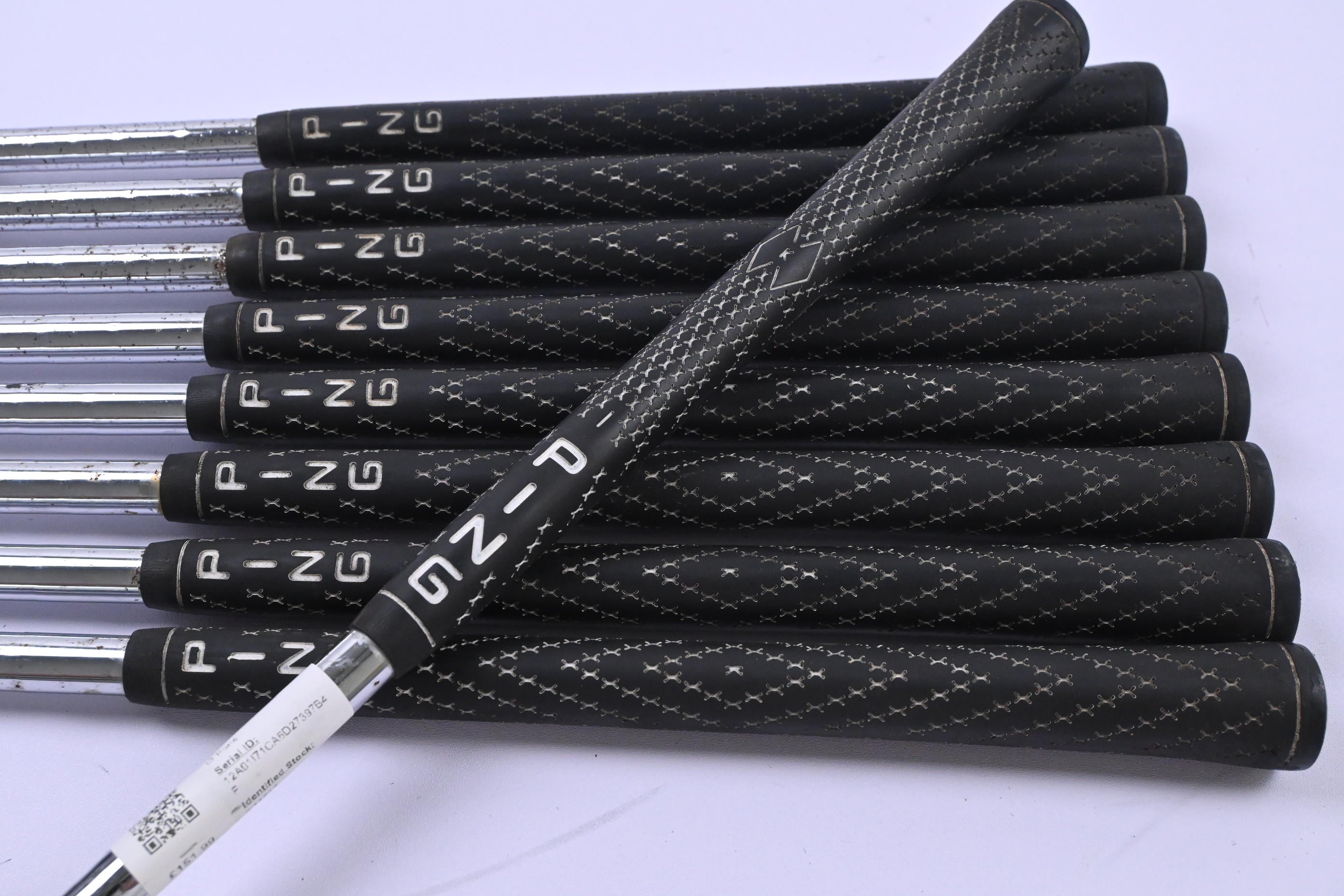 Ping i3 Irons / 3-PW+SW / Brown Dot / Stiff Flex Ping Cushin JZ Shafts