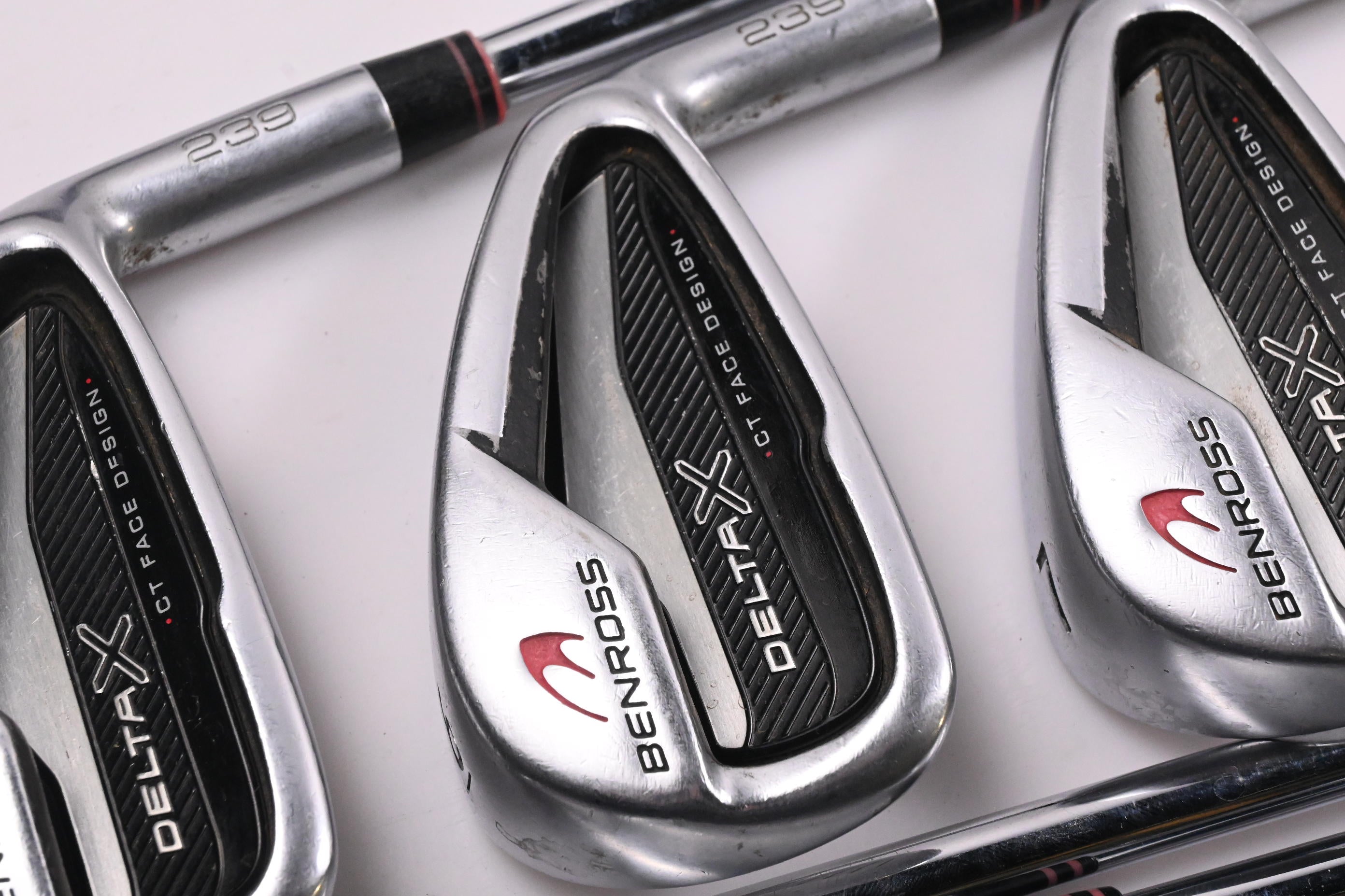 Benross Delta X Irons / 5-PW+SW / Regular Flex KBS Tour 105 Shafts