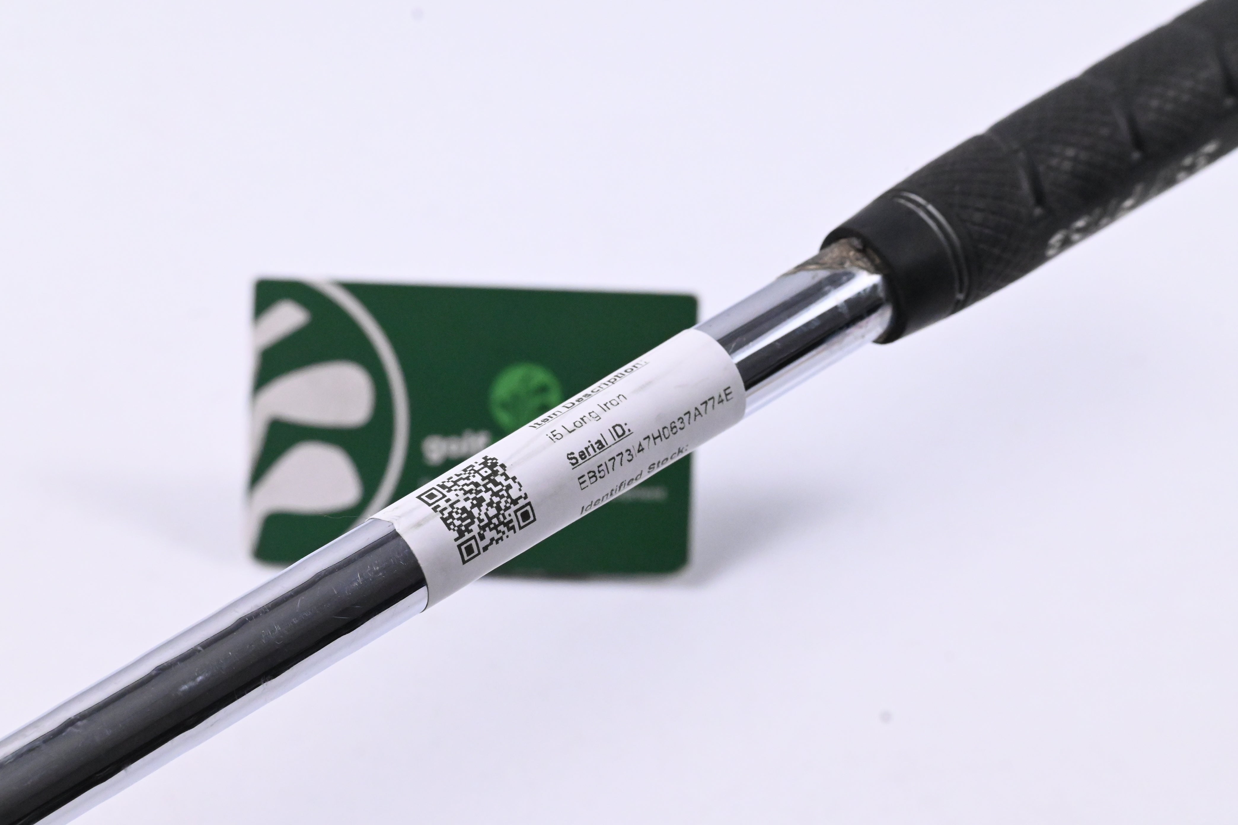 Ping i5 #4 Iron / 24 Degree / Black Dot / Regular Flex Steel Shaft / No Shaft Band