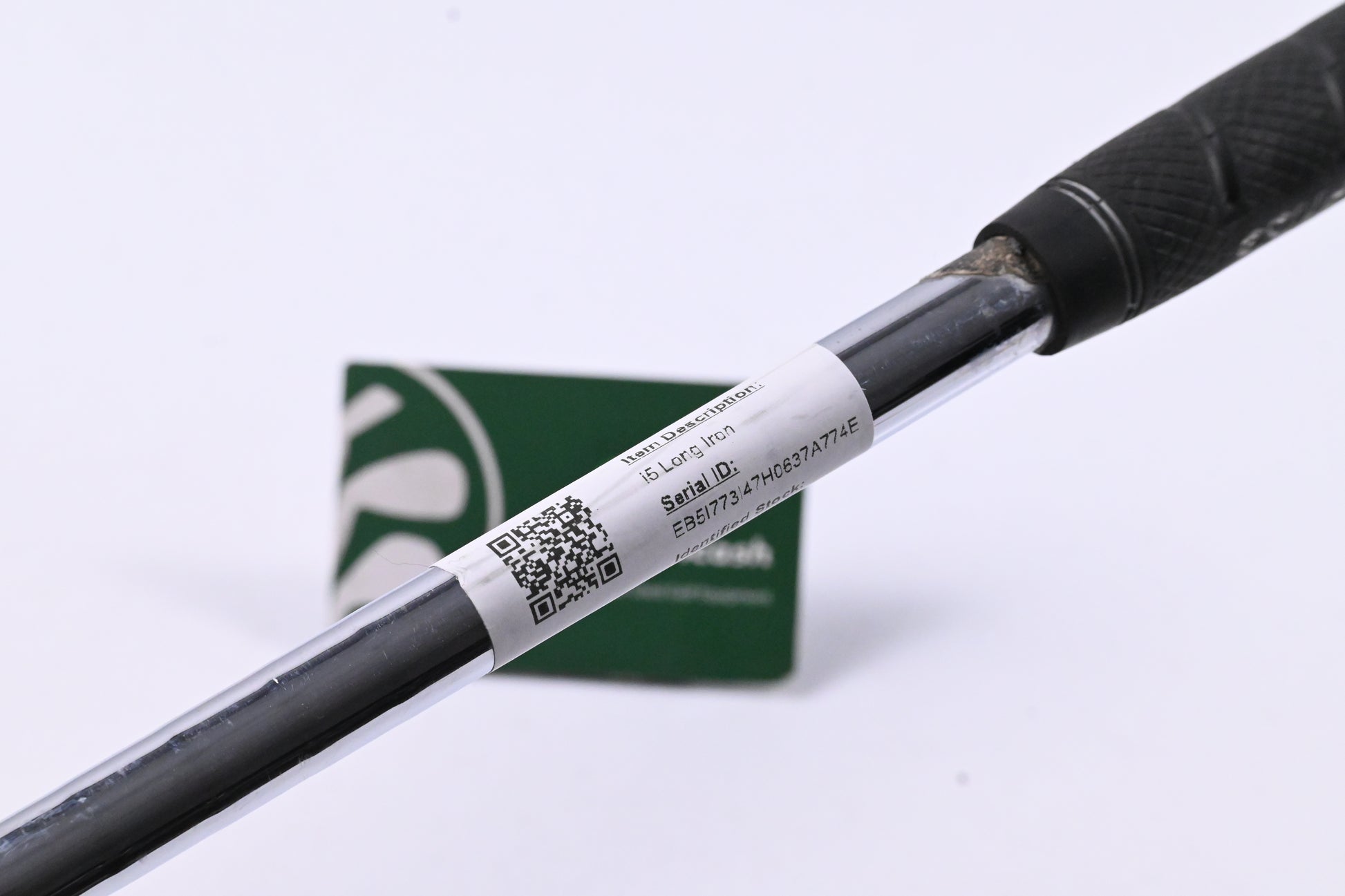 Ping i5 #4 Iron / 24 Degree / Black Dot / Regular Flex Steel Shaft / No Shaft Band