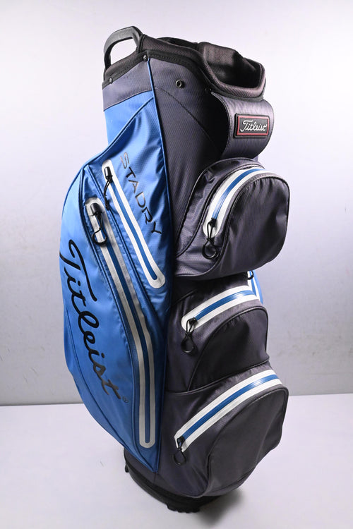 Titleist StaDry Cart Bag / 14-Way Divider / Blue