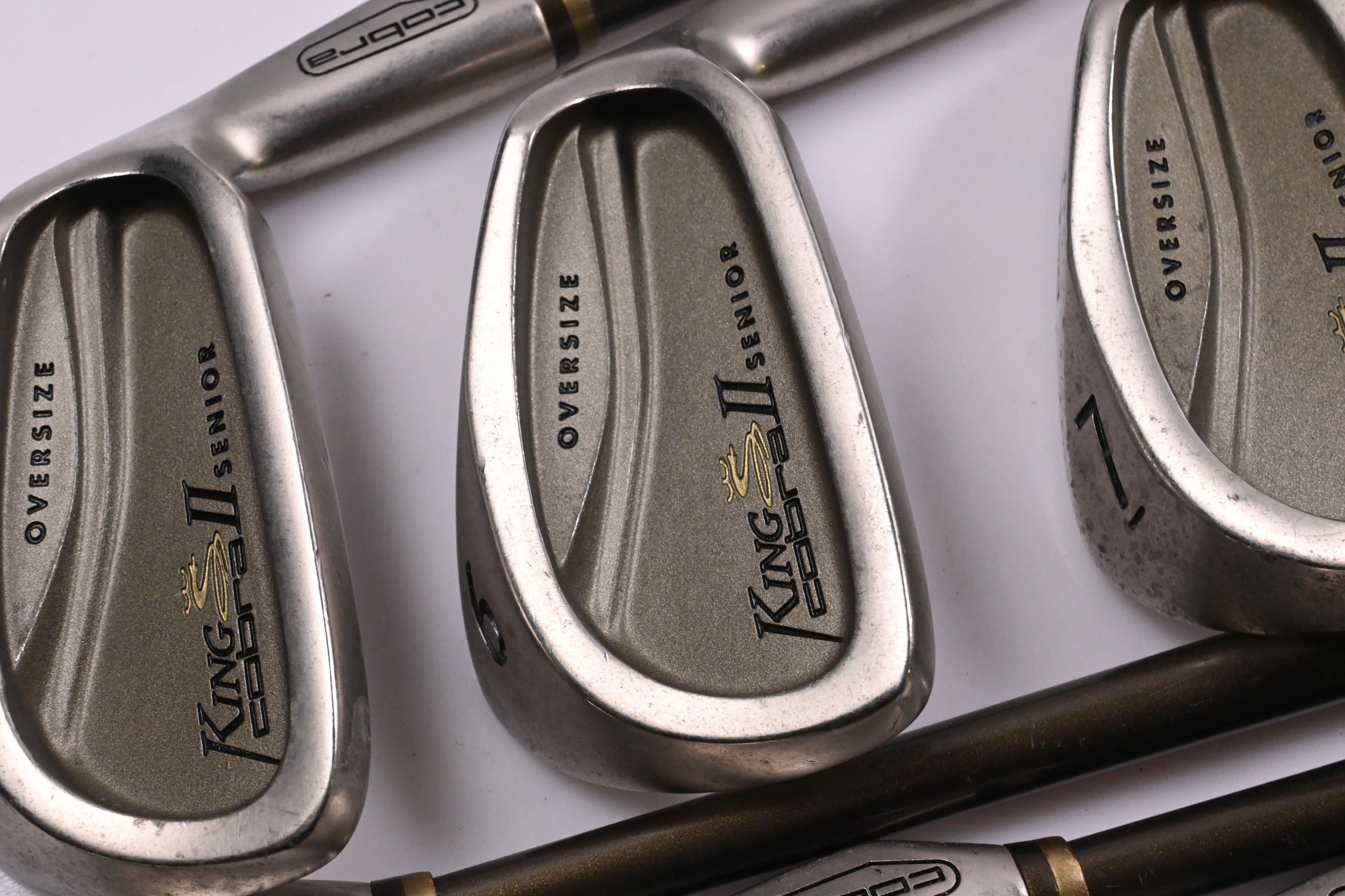 King Cobra Oversize II Senior Irons / 5-PW+SW / Senior Flex IQ System Shafts
