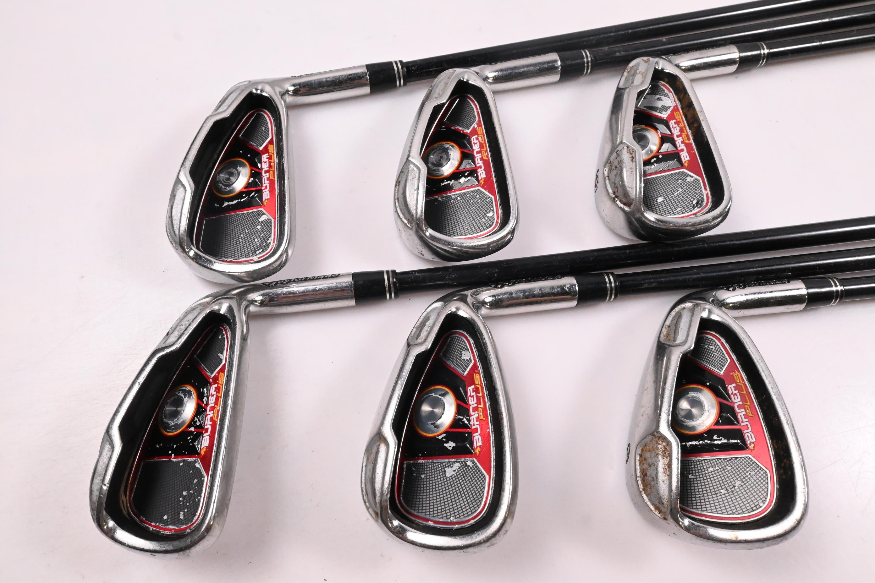 Taylormade Burner Plus Irons / 4-9i / Regular Flex Reax 60 Shafts