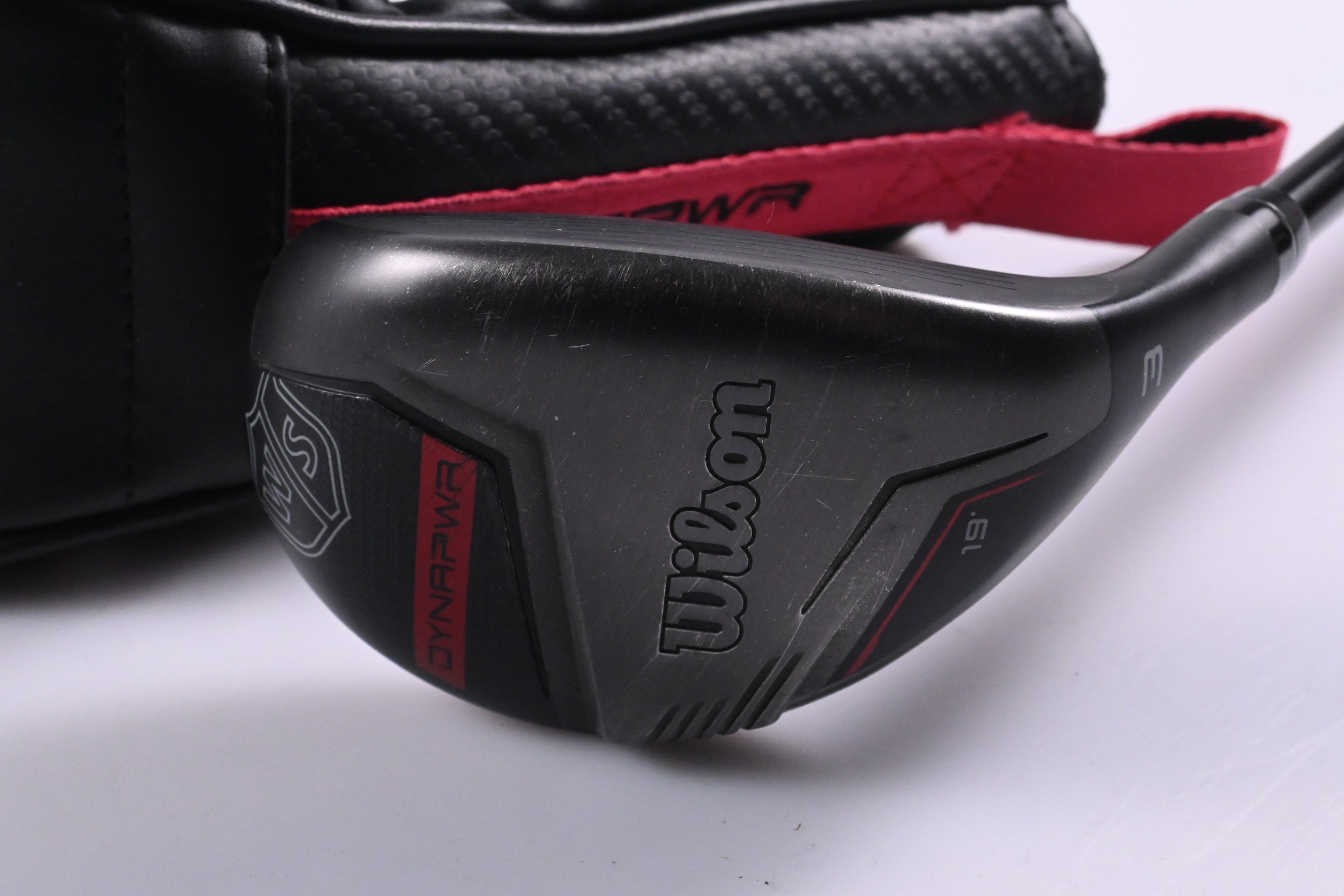Wilson Dynapwr 2023 #3 Hybrid / 19 Degree / Senior Flex HZRDUS Smoke Red RDX 80