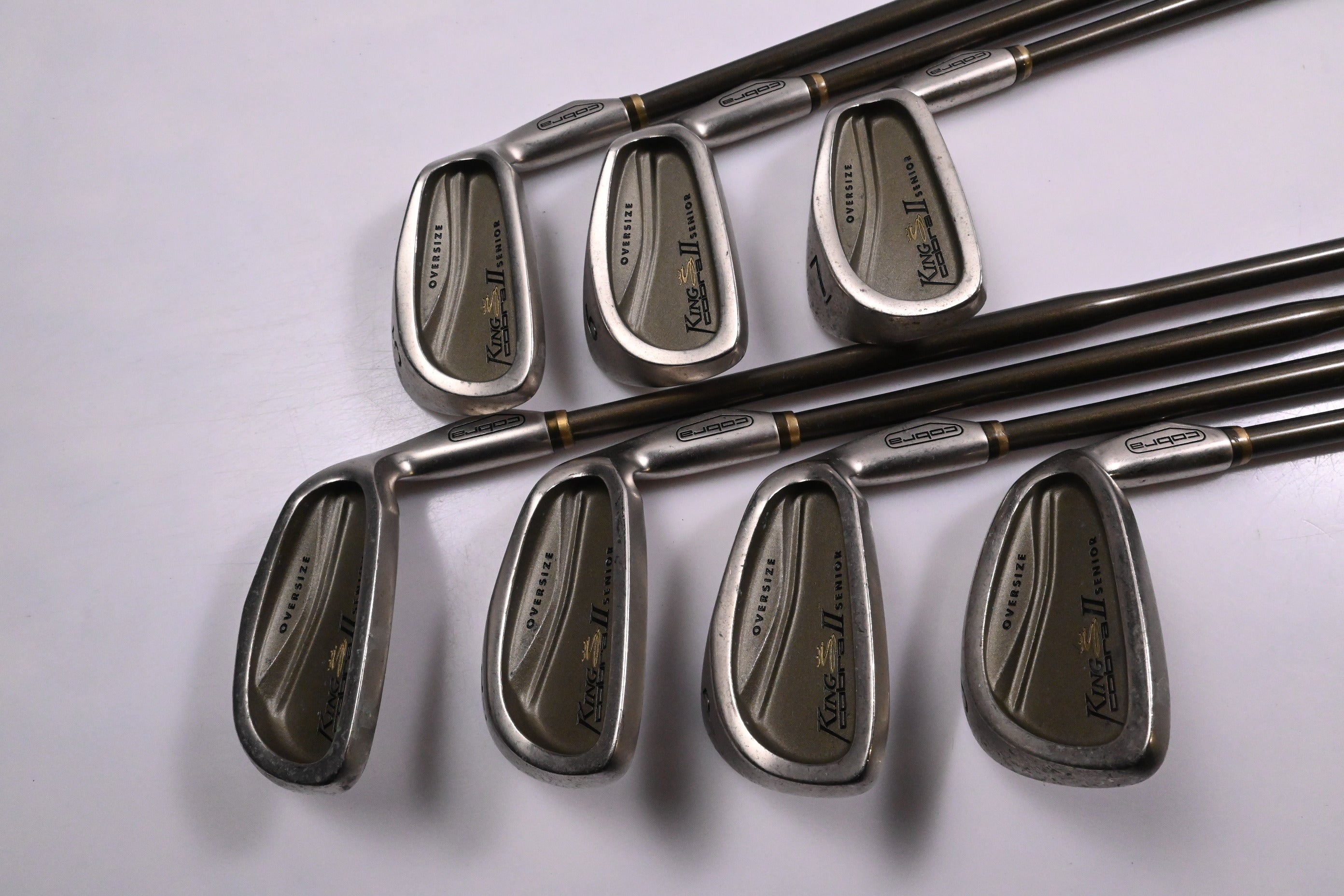 King Cobra Oversize II Senior Irons / 5-PW+SW / Senior Flex IQ System Shafts