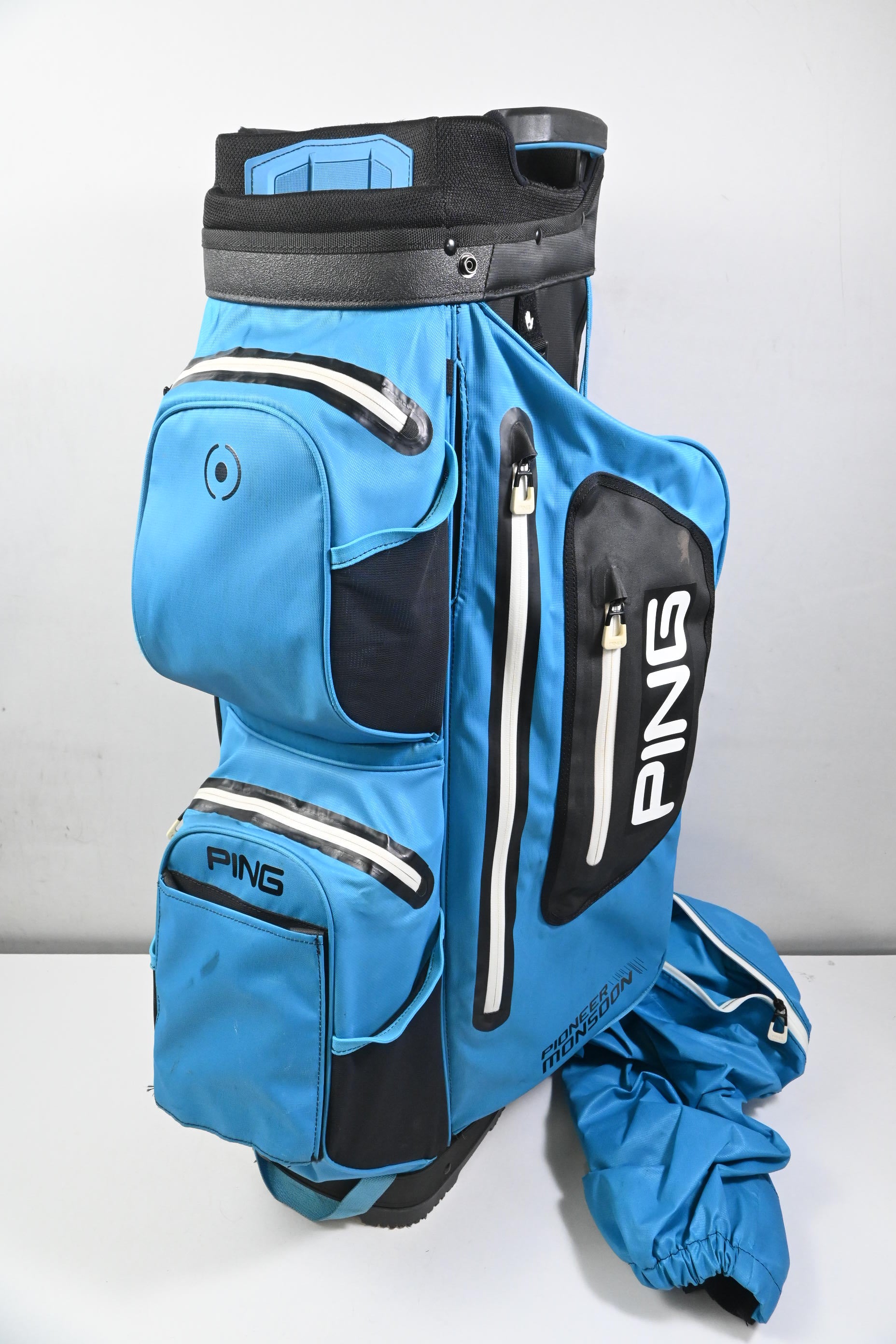 Ping Pioneer Monsoon Cart Bag / 15-Way Divider / Blue, Black