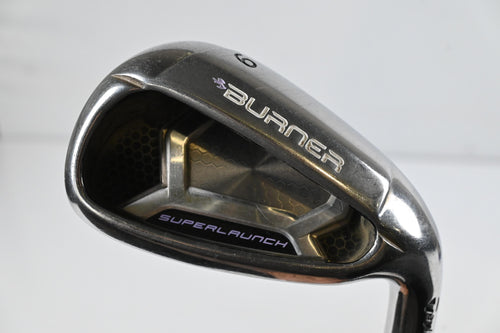 Ladies Taylormade Burner Superlaunch #9 Iron / Ladies Flex REAX 50 Shaft