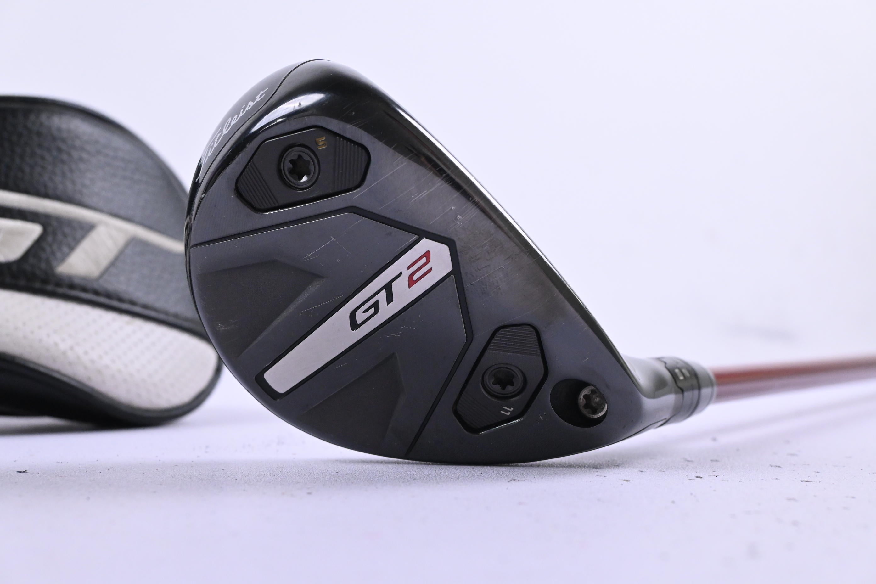 Titleist GT2 #5 Hybrid / 24 Degree / Stiff Flex Project X Denali Red 60 Shaft