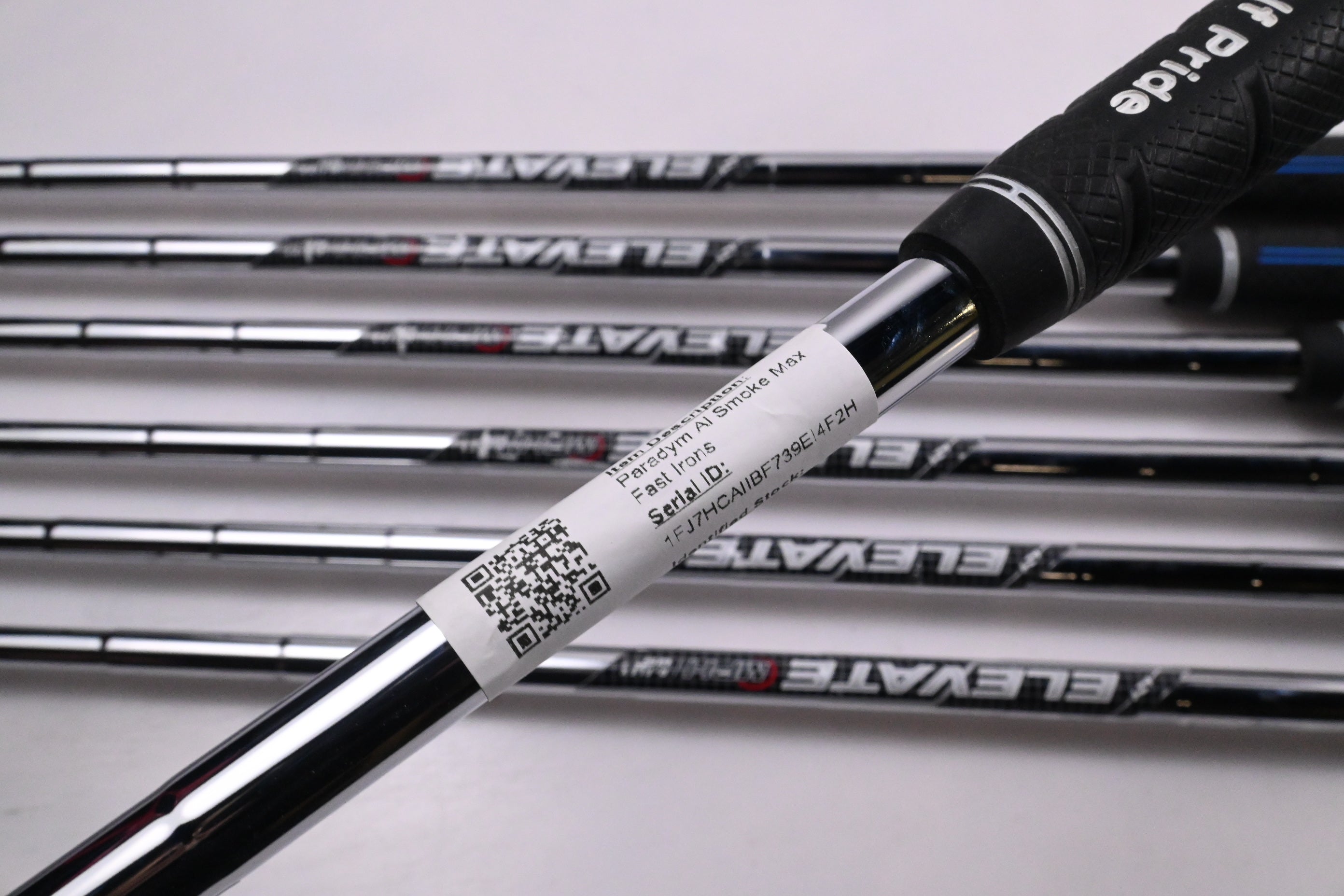 Callaway Paradym Ai Smoke Max Fast Irons / 5-PW+AW / Regular Flex Elevate MPH 85