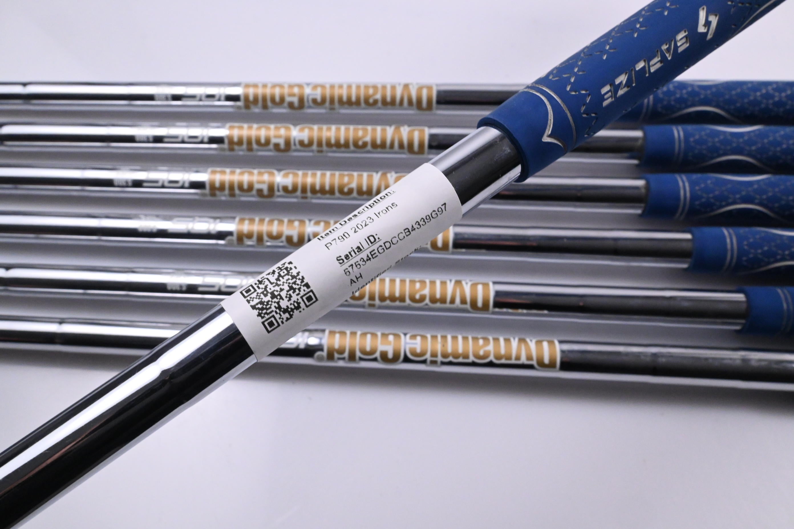 Taylormade P790 2023 Irons / 5-PW+GW / Stiff Flex Dynamic Gold 105 S300 Shaft